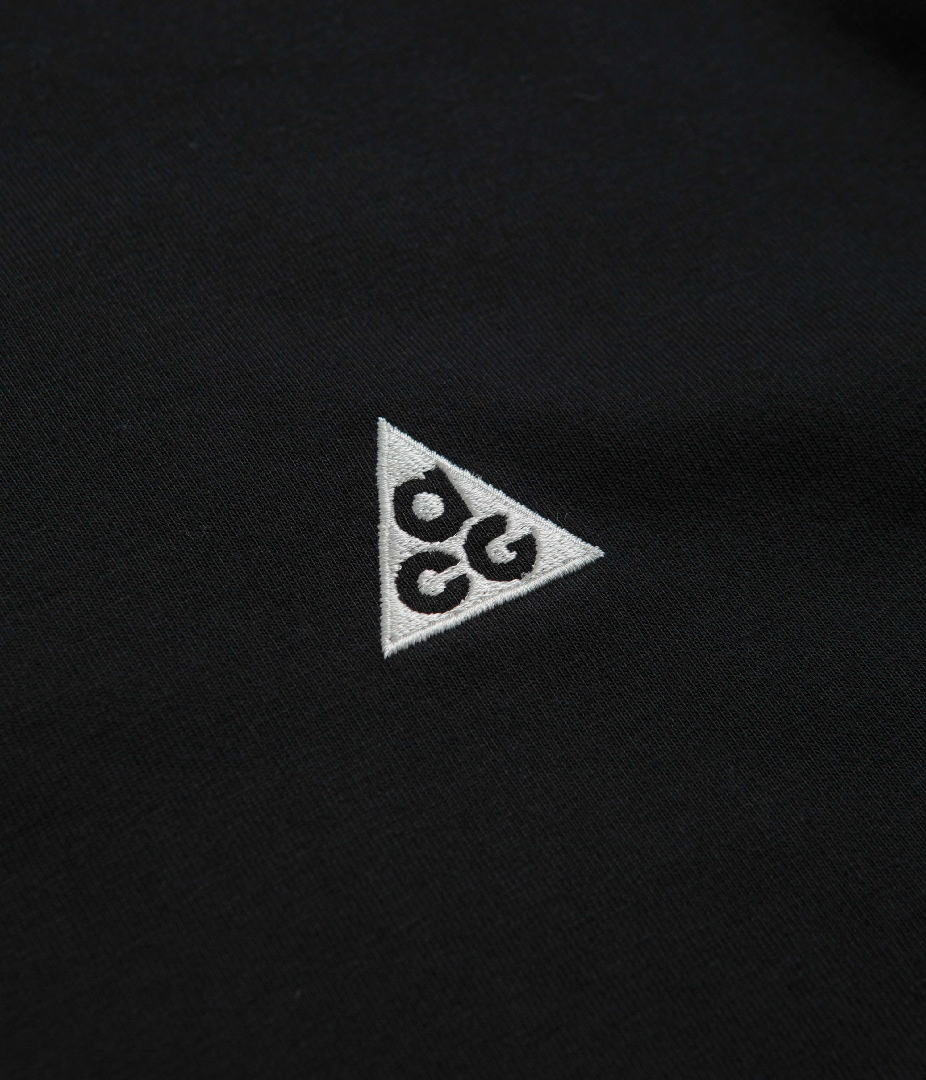 Non Iron Fabric Holiday Style Nike ACG LBR T-Shirt - Black