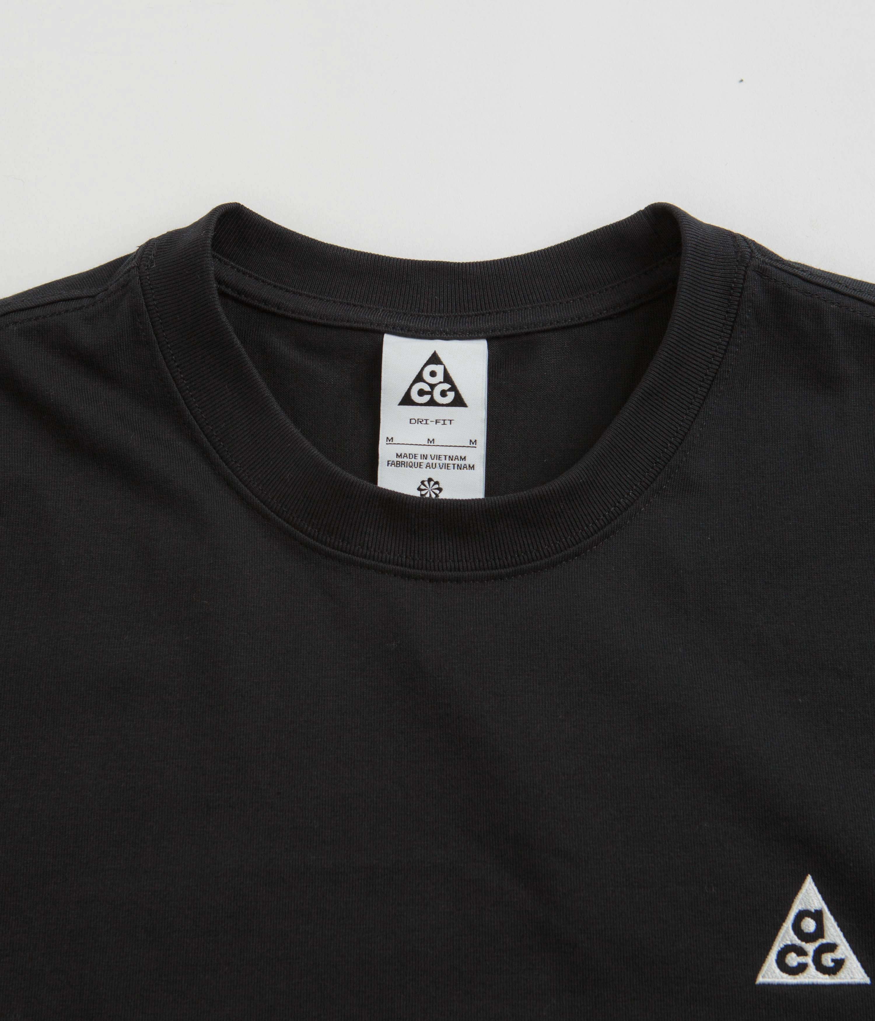Nike ACG LBR T-Shirt - Black waterproof Hiking durability