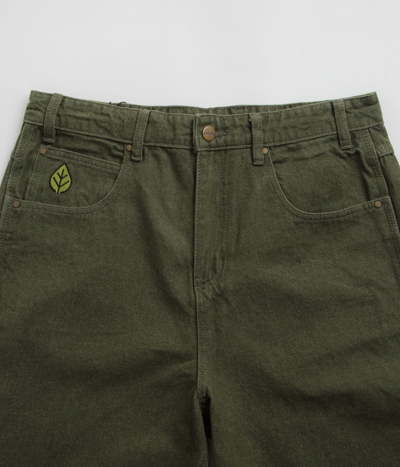 Butter Goods Weathergear Denim Shorts - Faded Army jumpsuit
