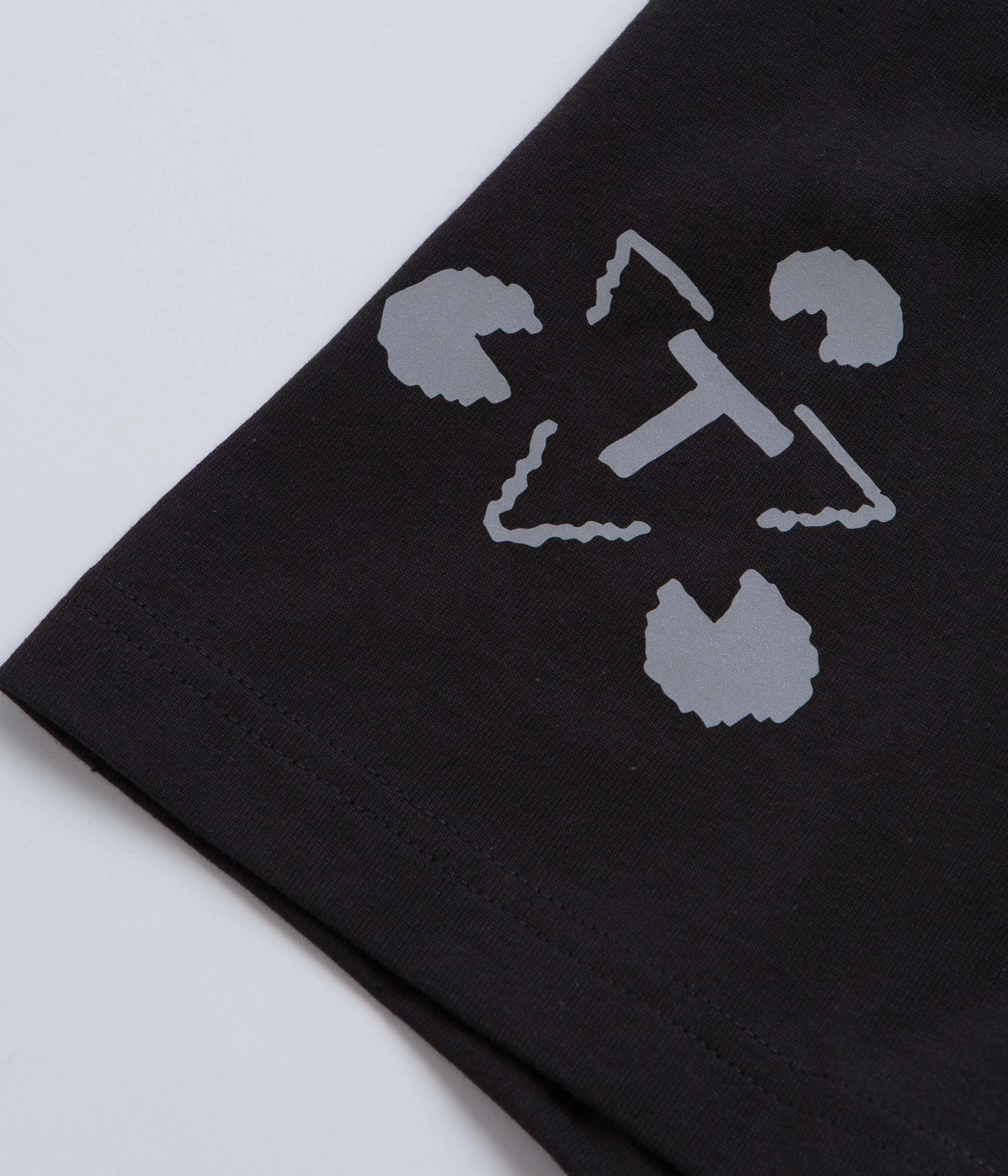 The Trilogy Tapes Logo T-Shirt - Black Easy Care Material
