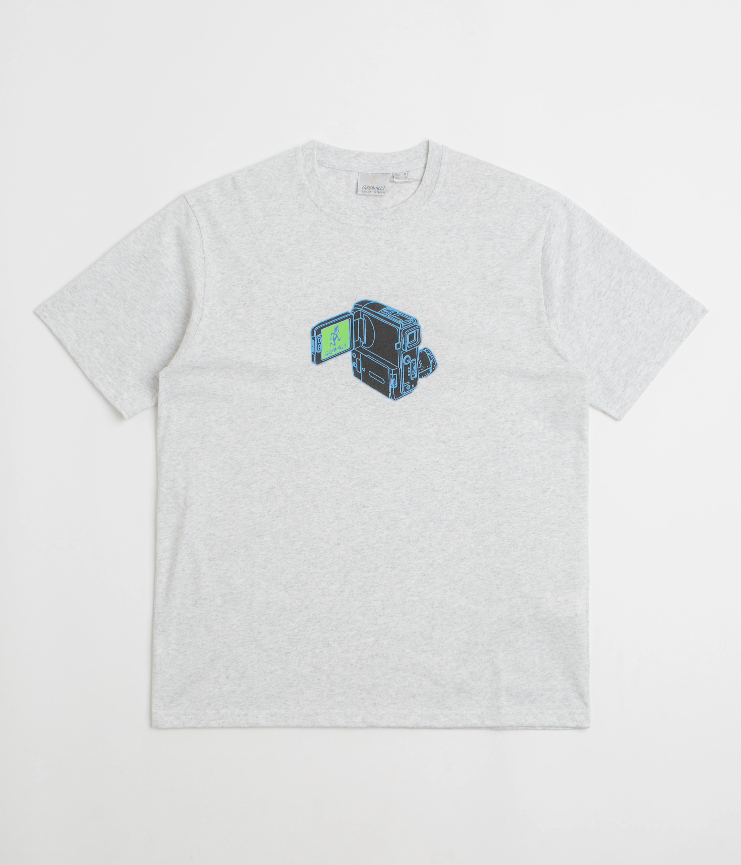 Gramicci Camcorder T-Shirt - Heather Ash Comfortable and stylish Simple yet stylish