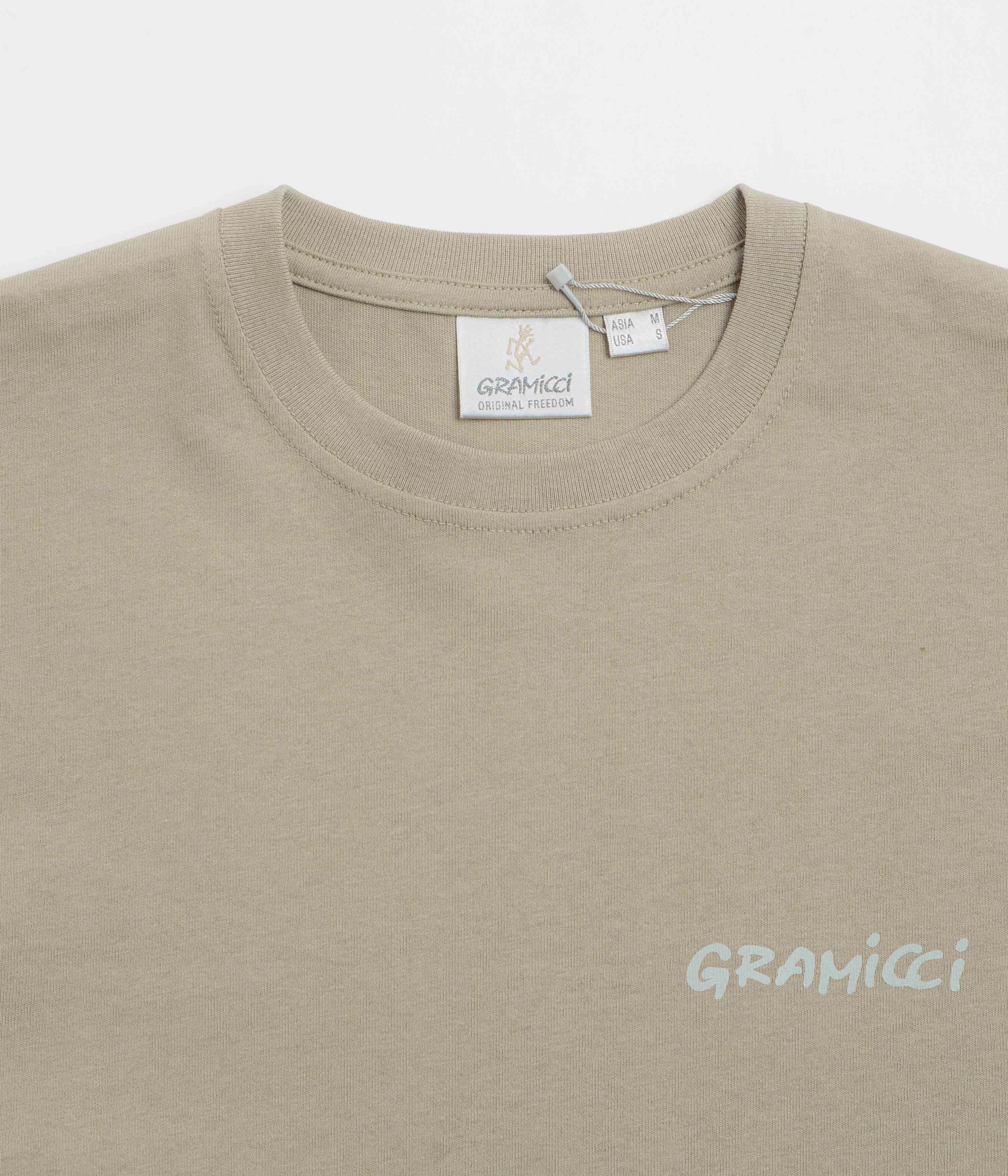 Chill Vibes Wicking Interlock Knit Gramicci Geared Up T-Shirt - Khaki