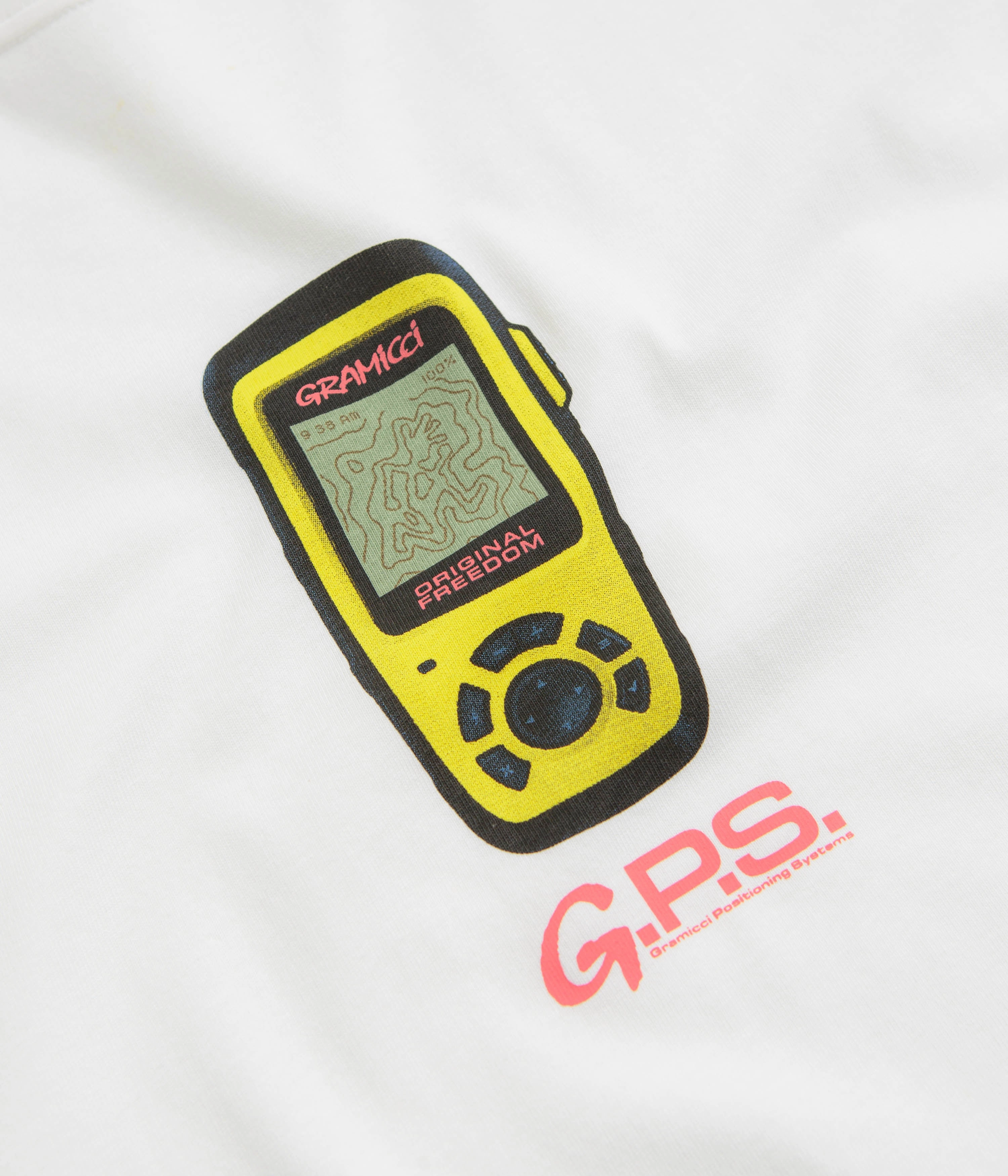 Tear Resistant Gramicci GPS T-Shirt - White