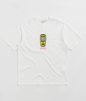 Neutral Color Cozy and Light Gramicci GPS T-Shirt - White