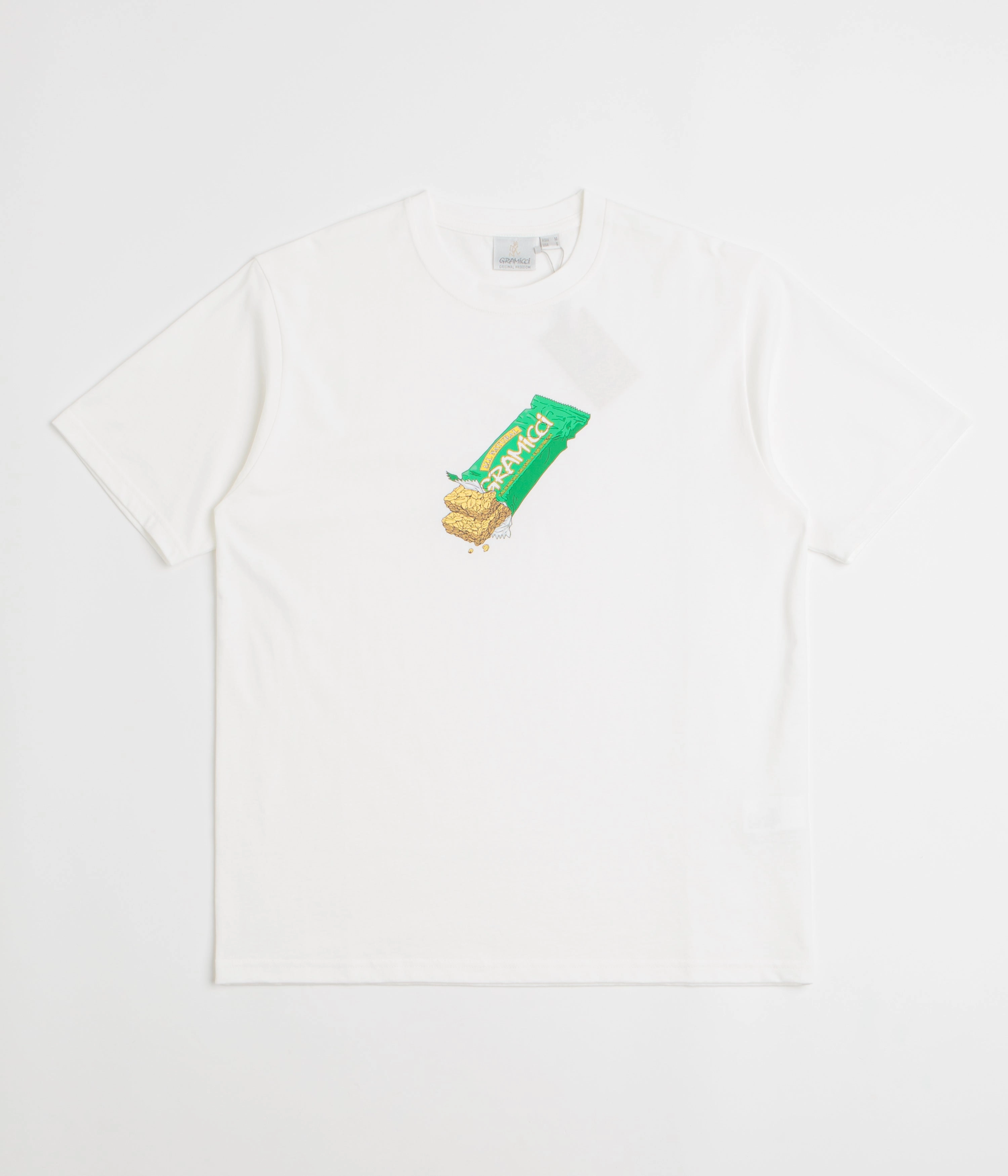 Eco Certified Fiber Gramicci Granola T-Shirt - White