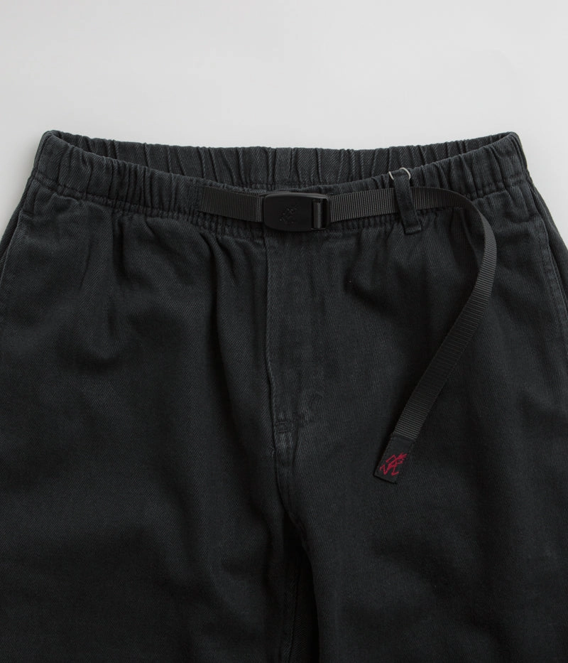 Gramicci Hemp G Pants - Black Tapered ankle Hidden pockets