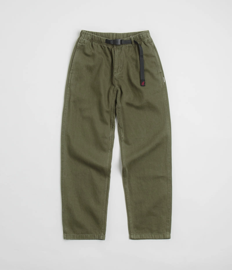 Gramicci Hemp G Pants - Olive Cozy Fit