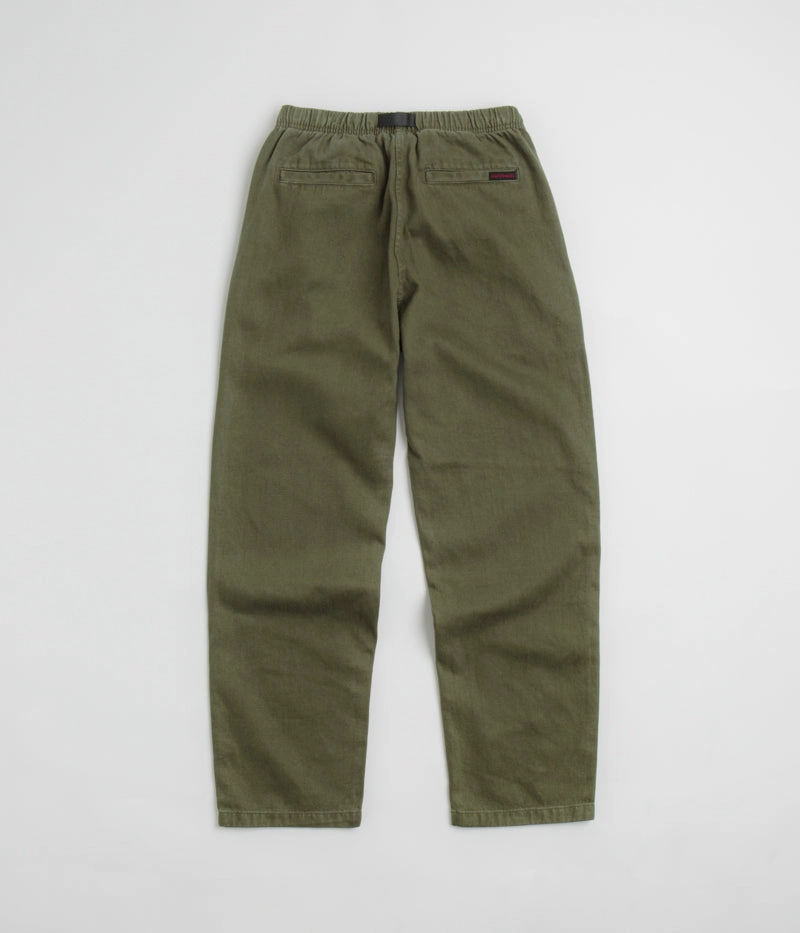 Gramicci Hemp G Pants - Olive Easy Movement Functional Wear
