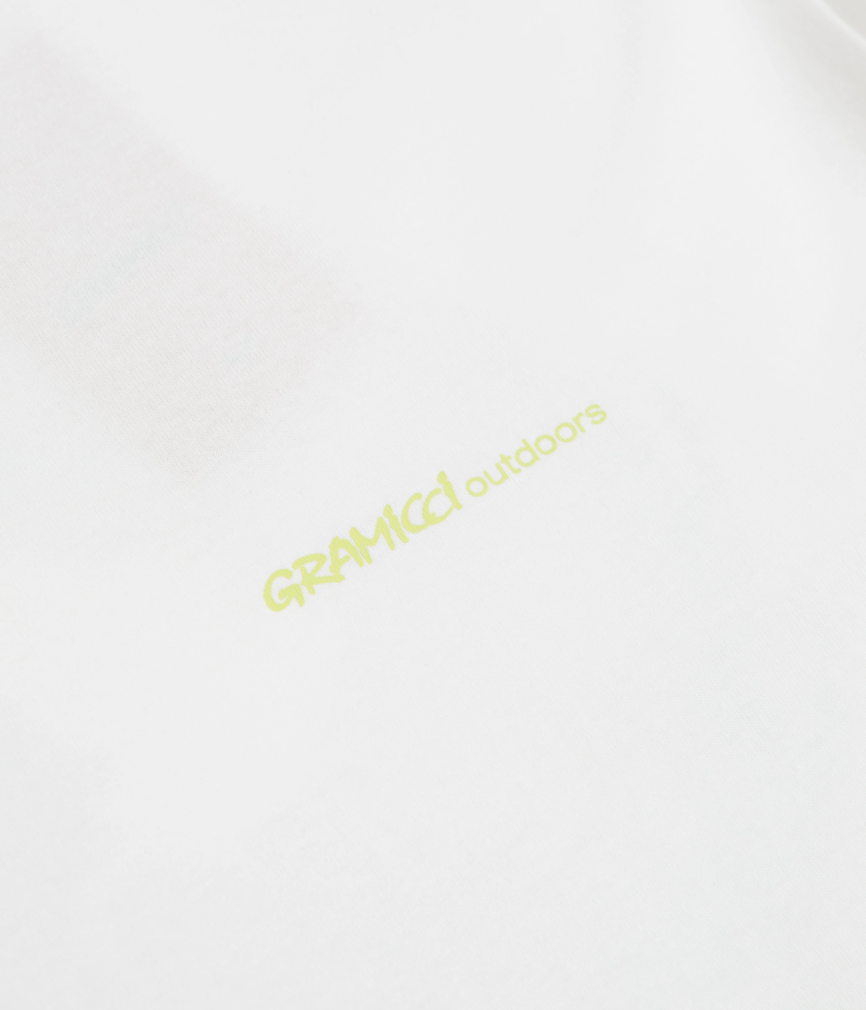 Gramicci Hurricane T-Shirt - White Effortless Vibe