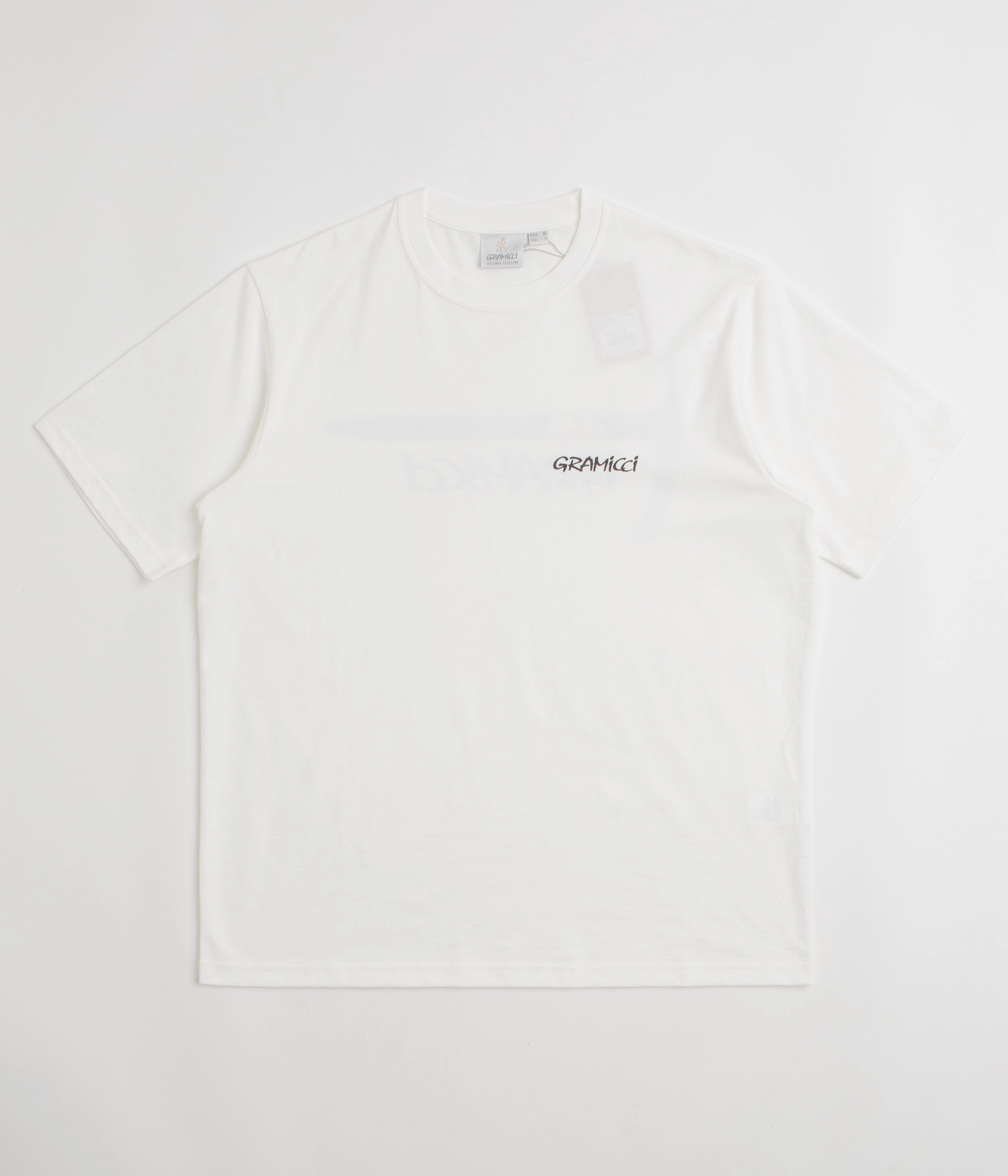 Eco-friendly Trendy Fabric Gramicci Ice Axe T-Shirt - White