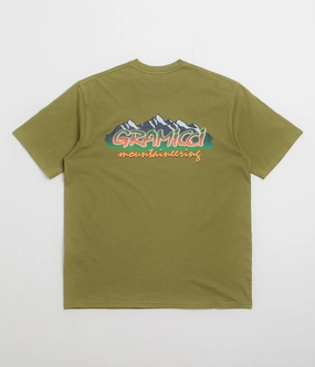 Basic Layering Effortless Comfort Wear Gramicci Mountaineering T-Shirt - Pistachio Pigment