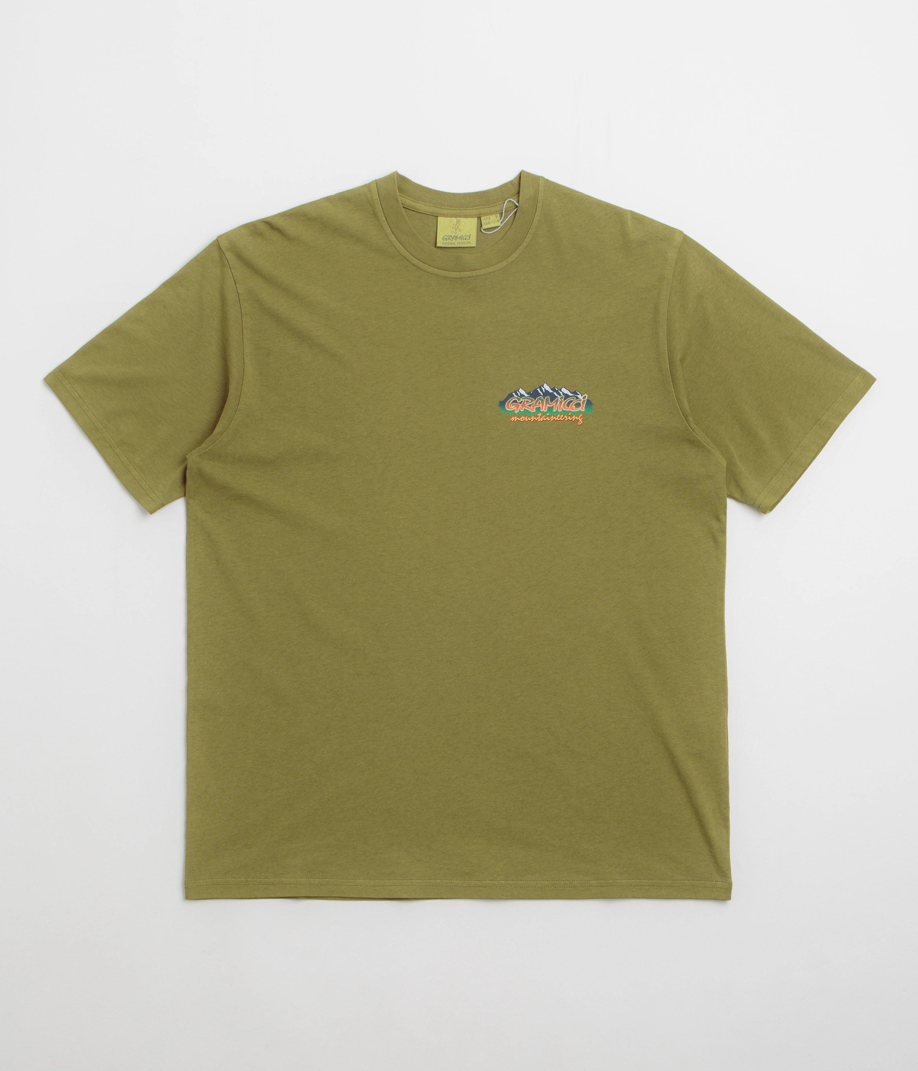 Moisture Wicking Technology Gramicci Mountaineering T-Shirt - Pistachio Pigment