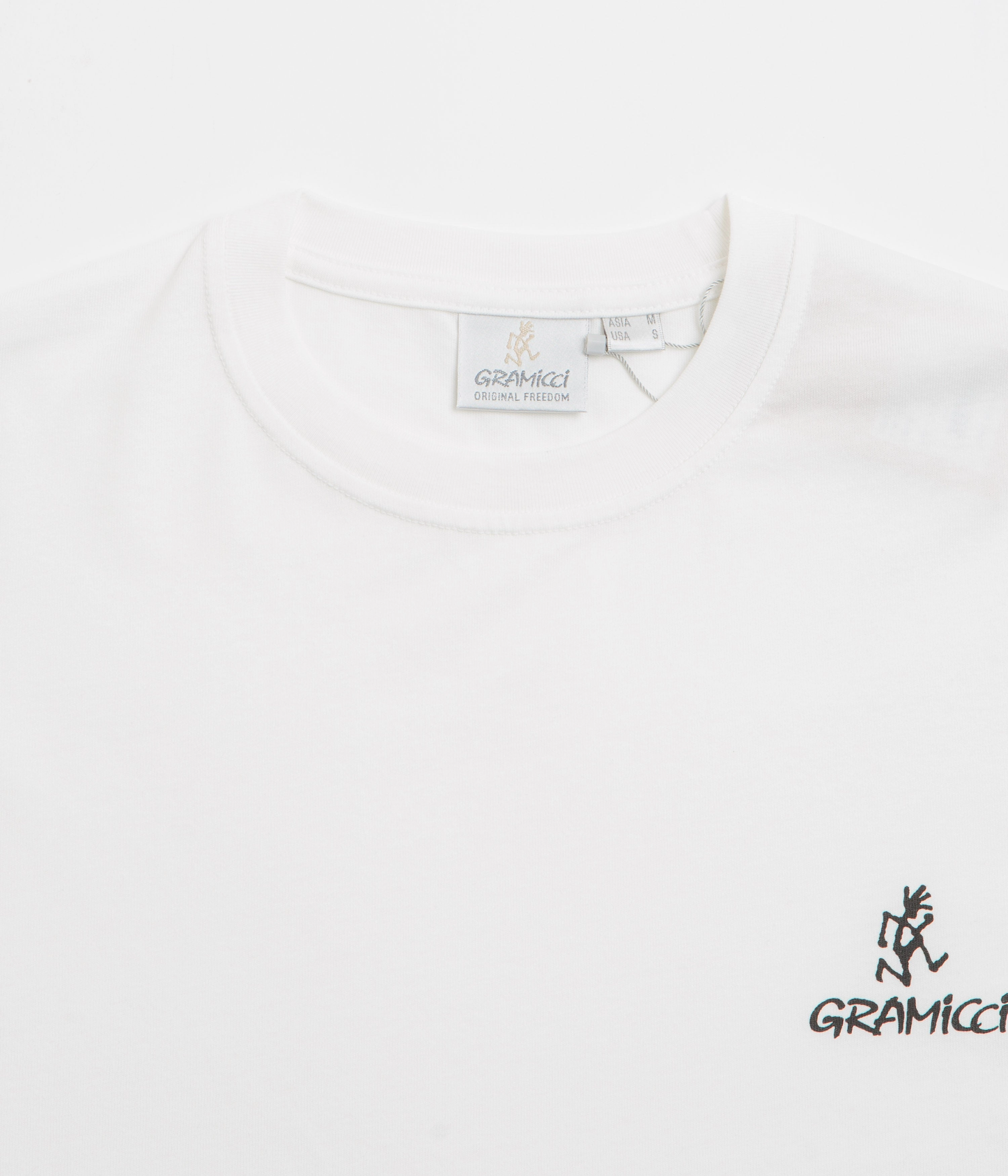 OdorResistantTechnology Cool and Chic Gramicci One Point Logo T-Shirt - White
