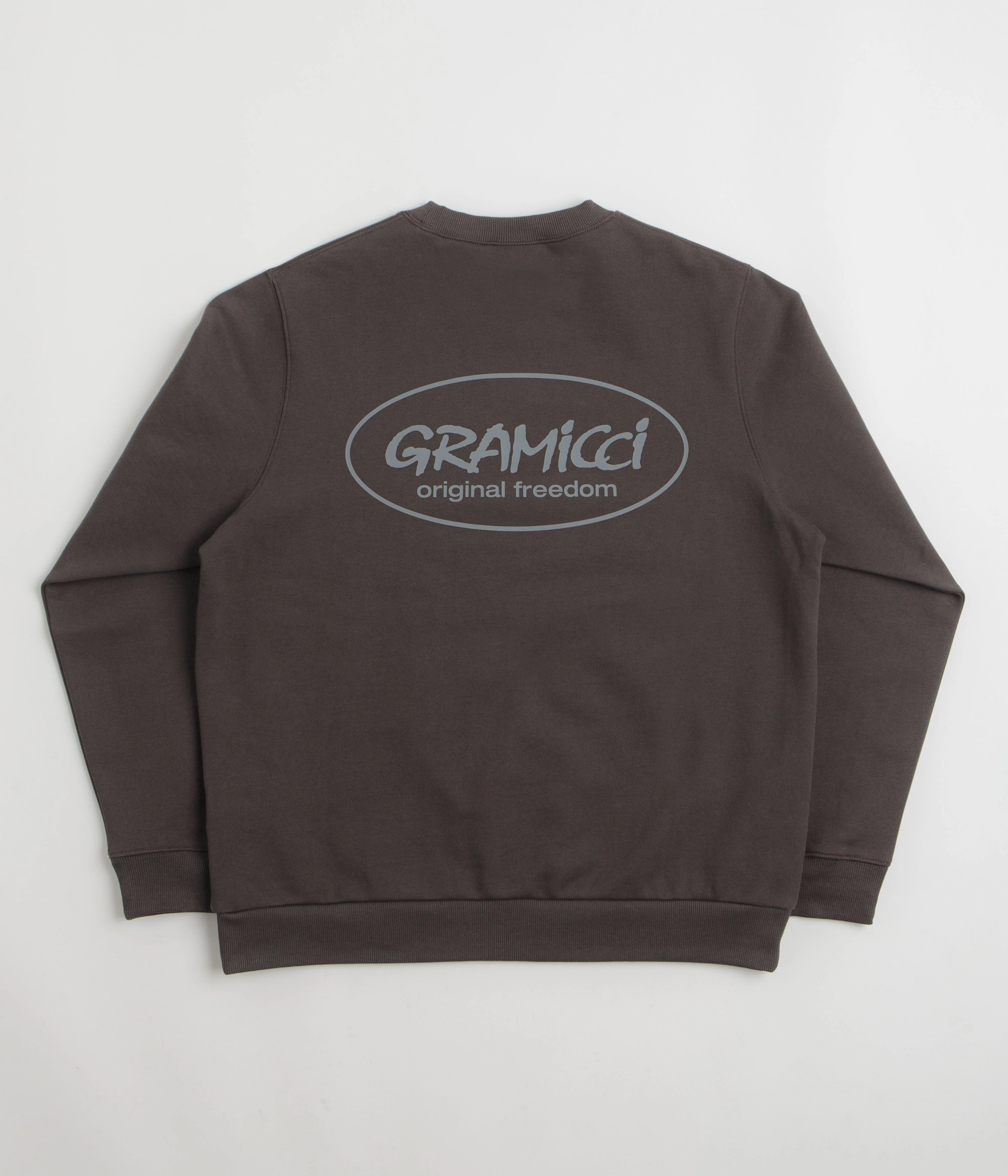 Simple Comfort Gramicci Original Freedom Crewneck Sweatshirt - Deep Brown