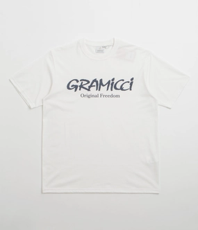 Everyday apparel Gramicci Original Freedom Logo T-Shirt - White