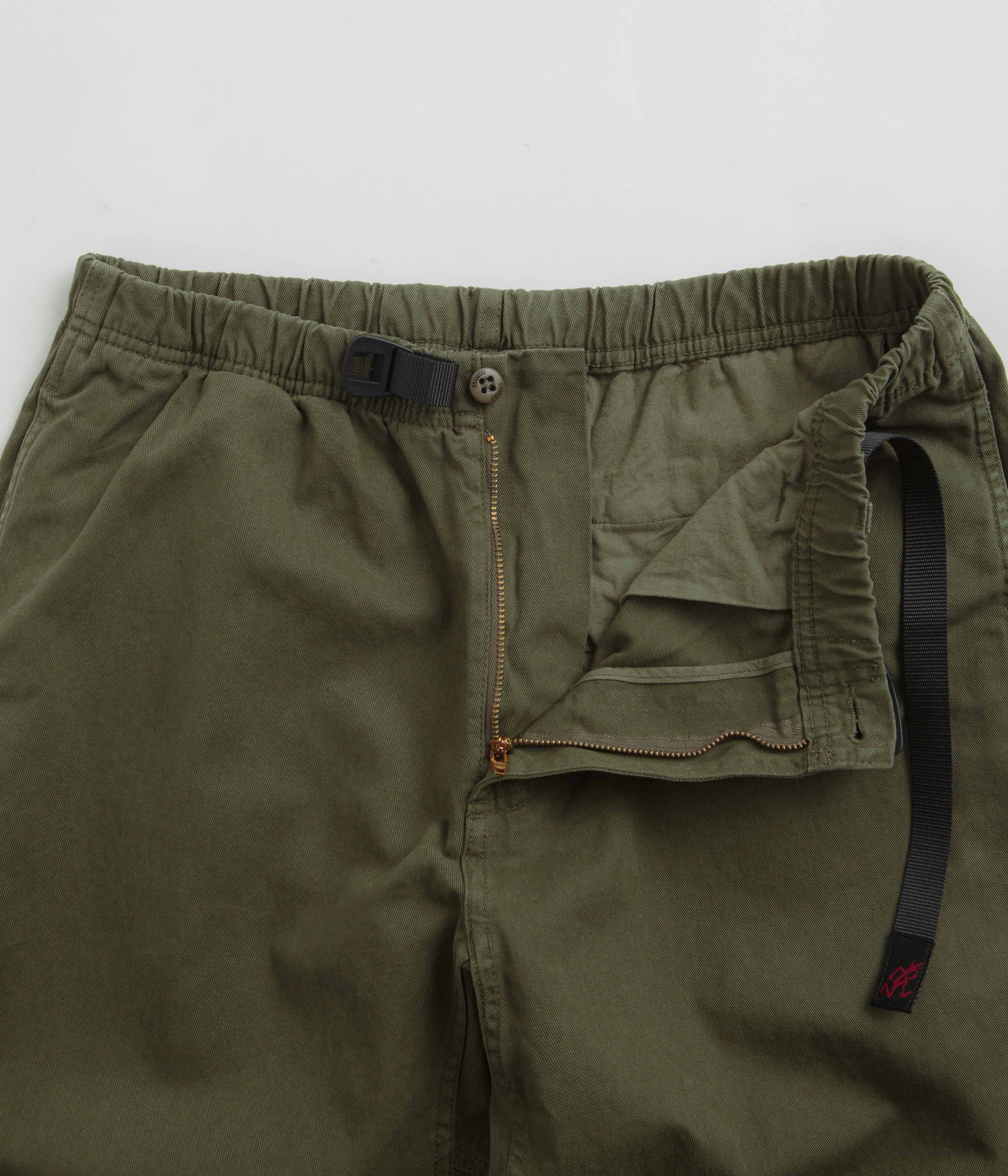 Gramicci Original G Pants - Olive Light wash Comfort-First