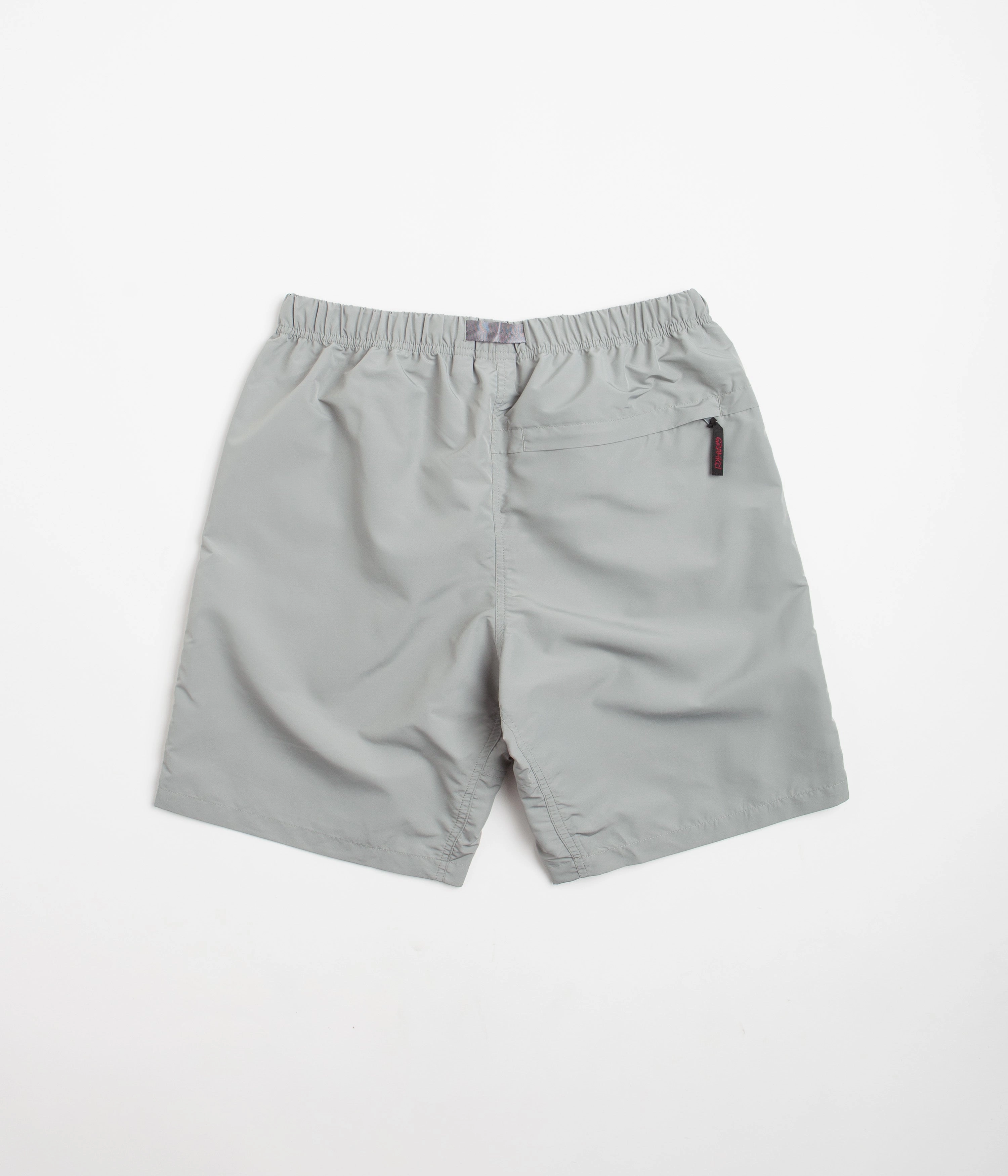 simple design cycling clothing Gramicci Shell Packable Shorts - Seal Grey