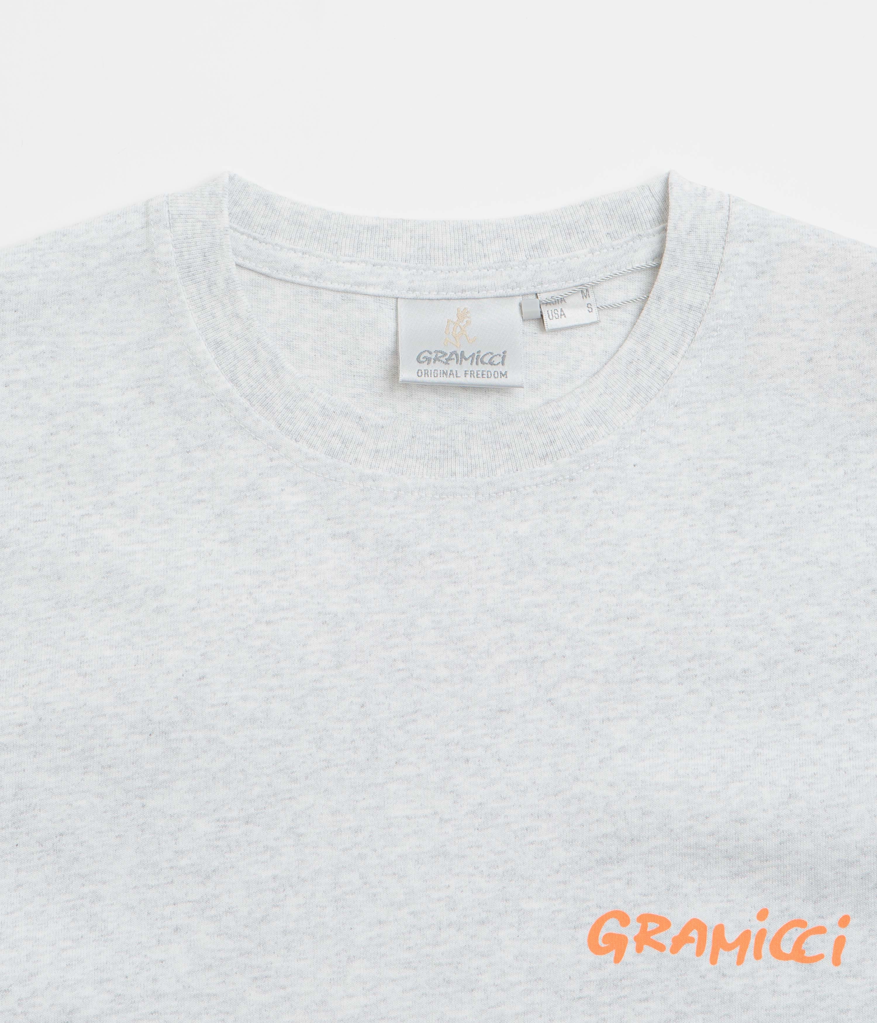 Organic Cotton Blend Gramicci Stonehenge T-Shirt - Grey Heather