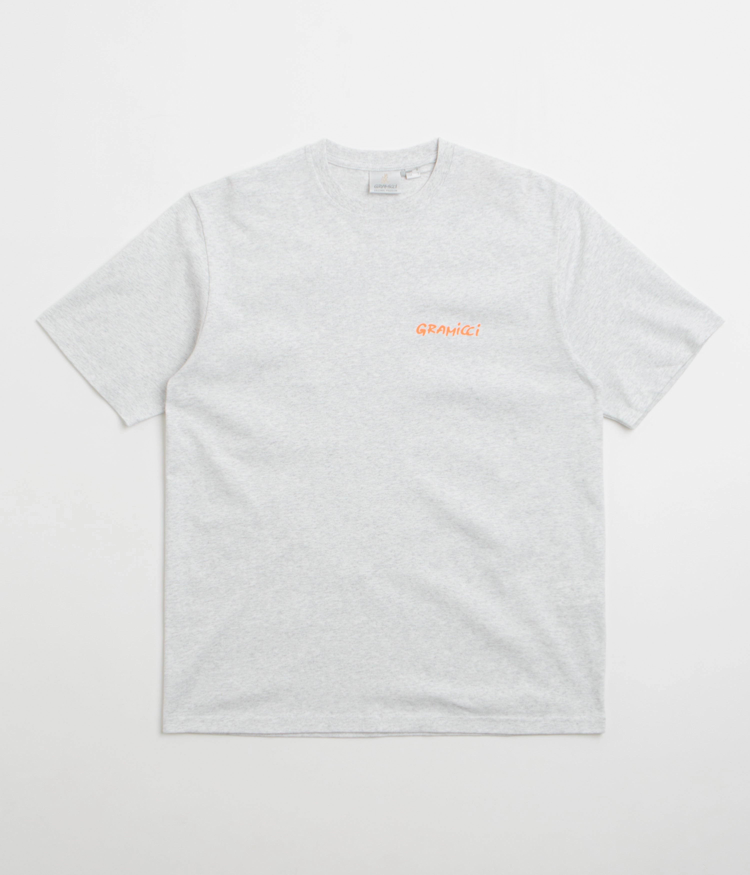 Self Fabric Tape Gramicci Stonehenge T-Shirt - Grey Heather