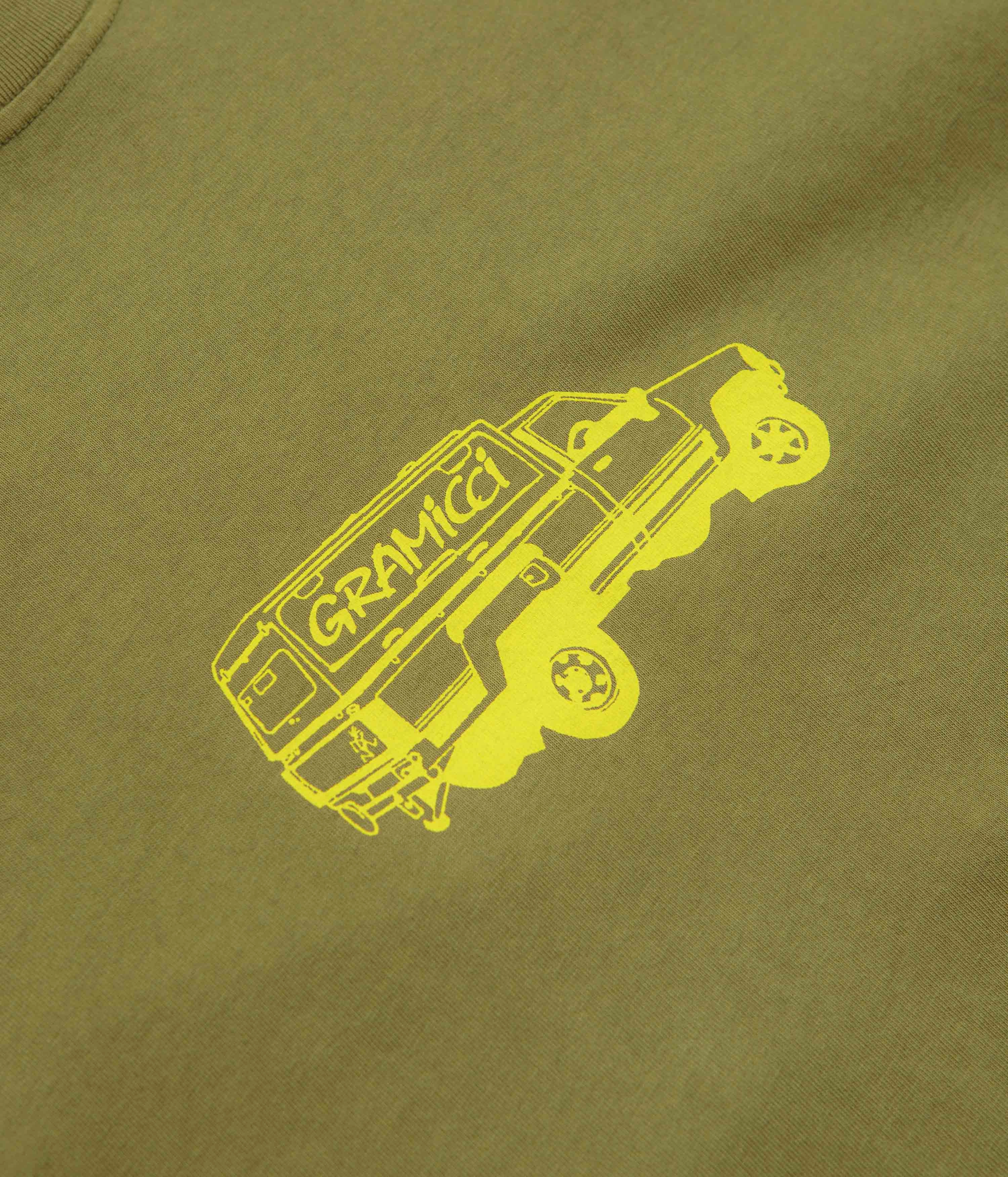 Durable Knitwear Gramicci Truck T-Shirt - Pistachio Pigment