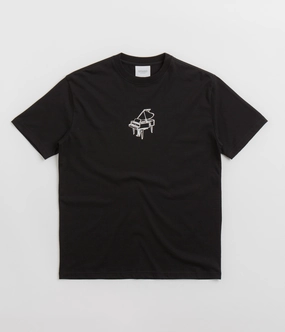 Grand Collection Grand Piano T-Shirt - Black Durable Stitching