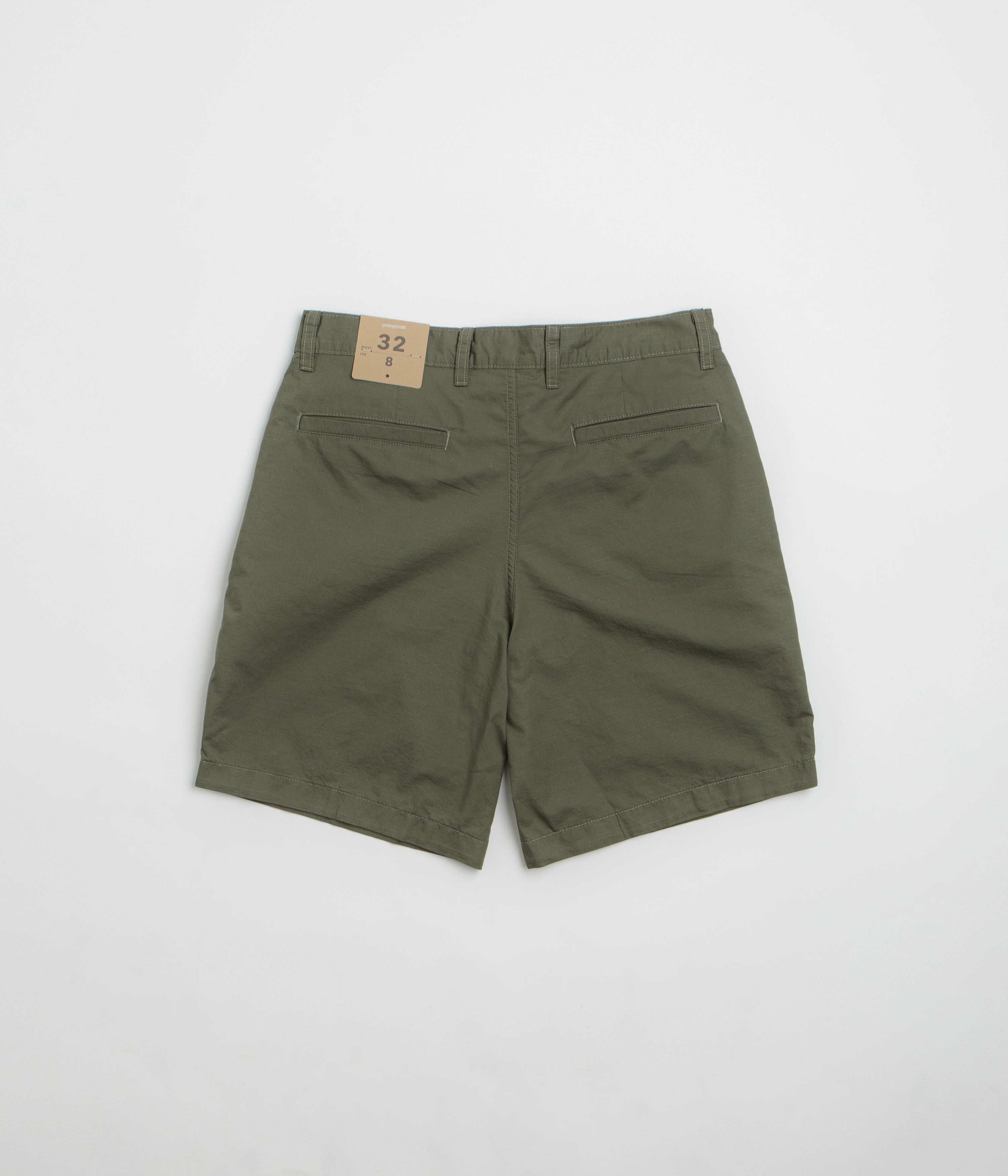 SoftInnerLining Patagonia Lightweight All-Wear Hemp 8" Shorts - Basin Green