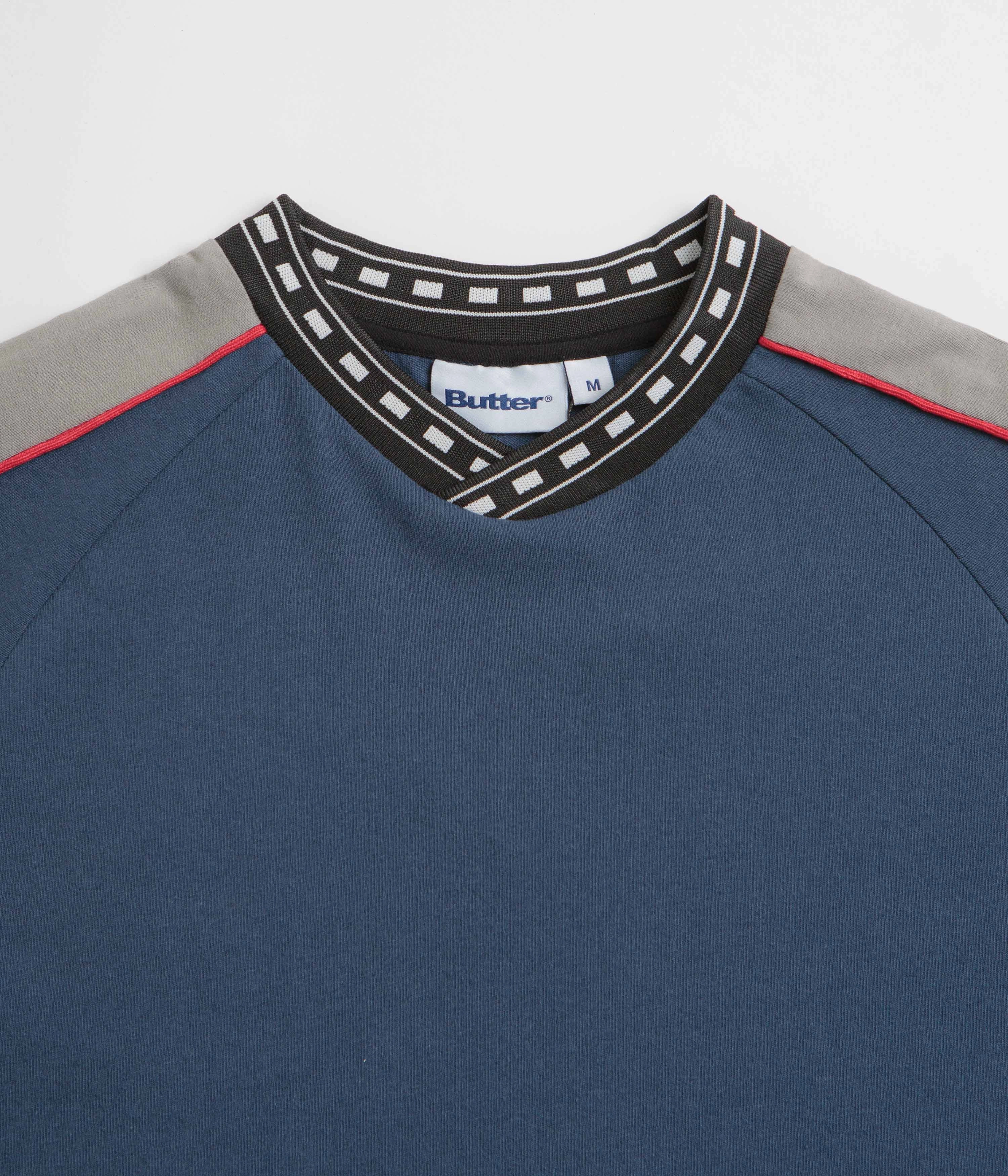 Butter Goods Drift T-Shirt - Denim budget-friendly Subtle Details