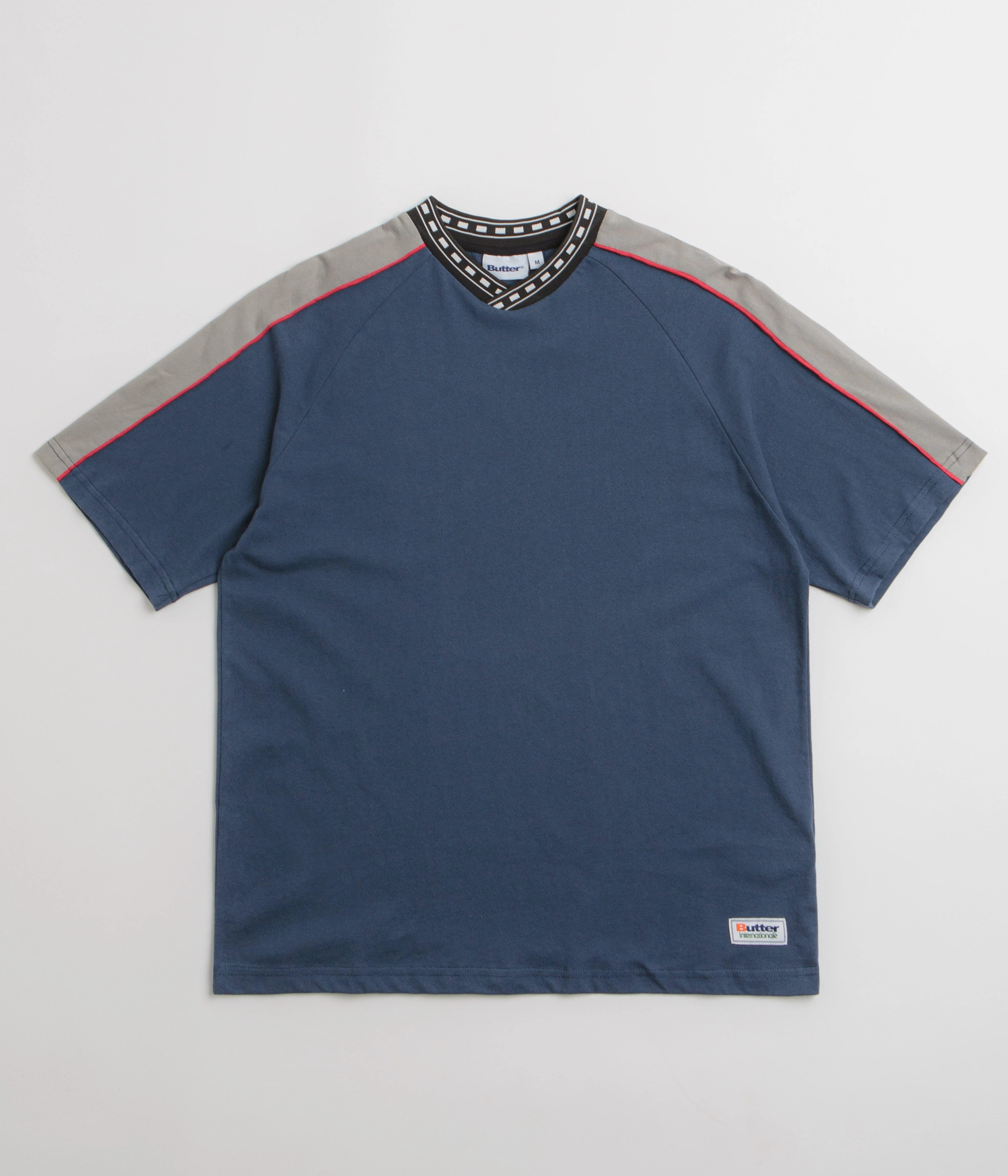 Butter Goods Drift T-Shirt - Denim Casual Must-Have