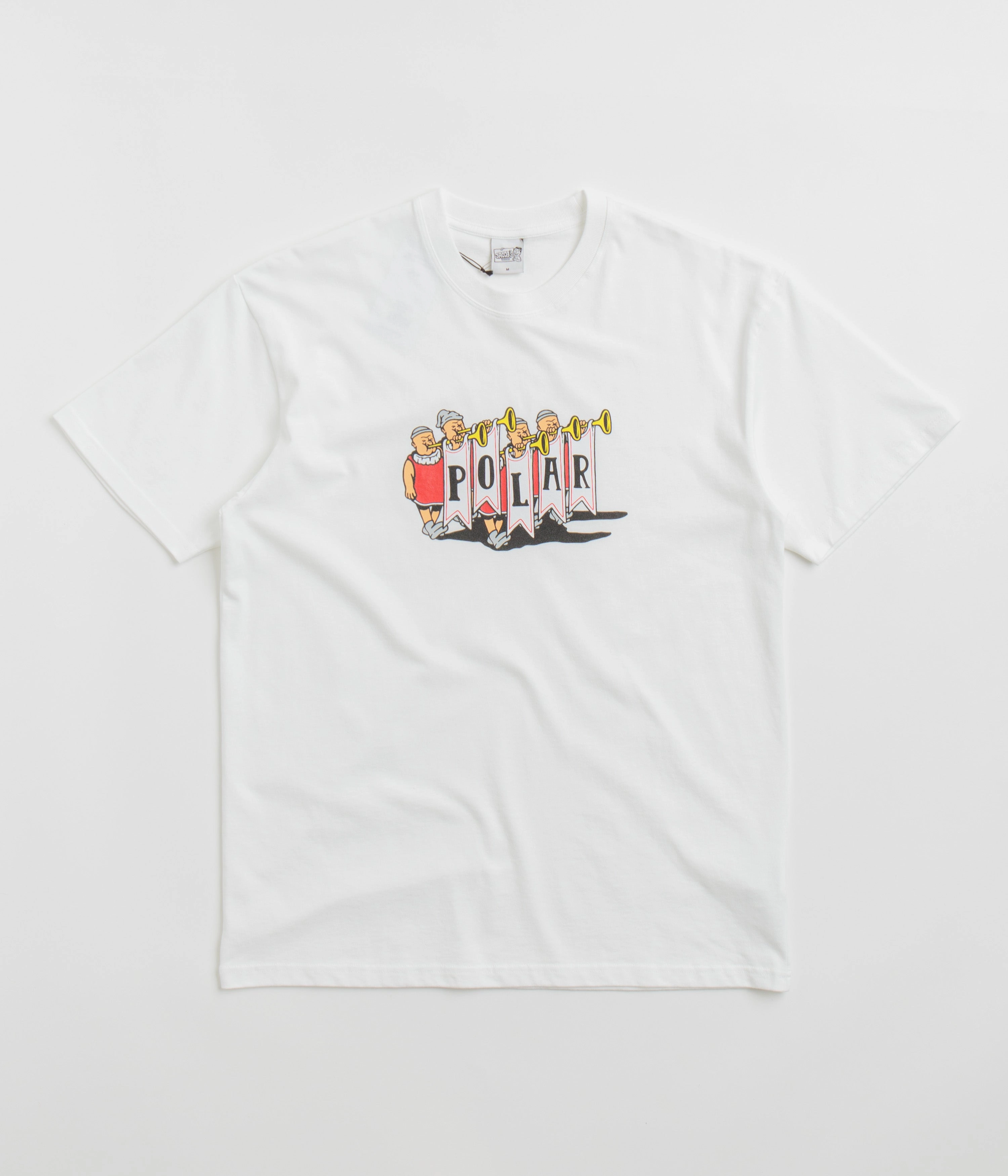 Polar Trumpets T-Shirt - White Non-toxic Versatile Look