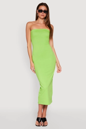 Relaxed Line Daisy Maxi Tube Dress