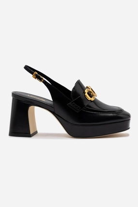 Harrington Loafer Low In Black Box Leather Local Taste Relaxed Walk