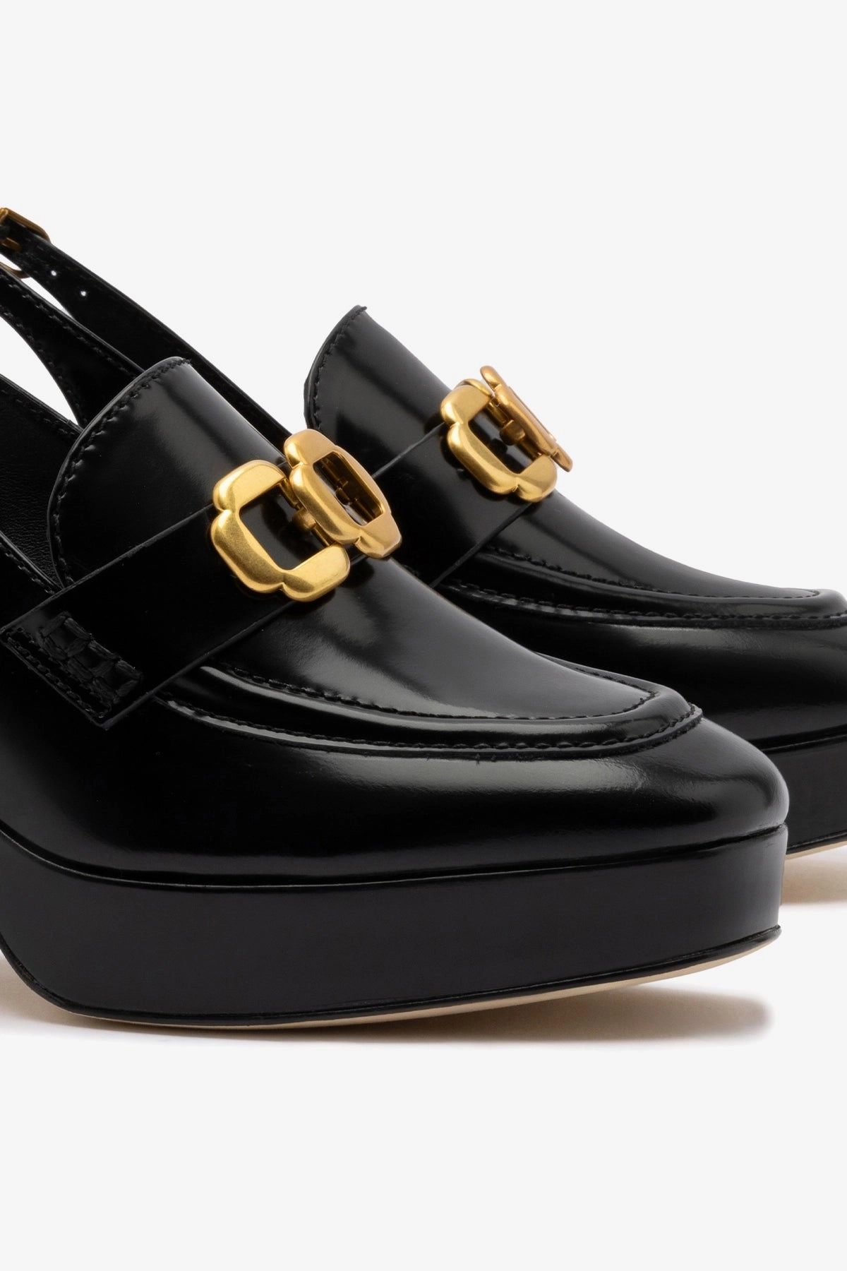 Harrington Loafer Low In Black Box Leather Ground Hold