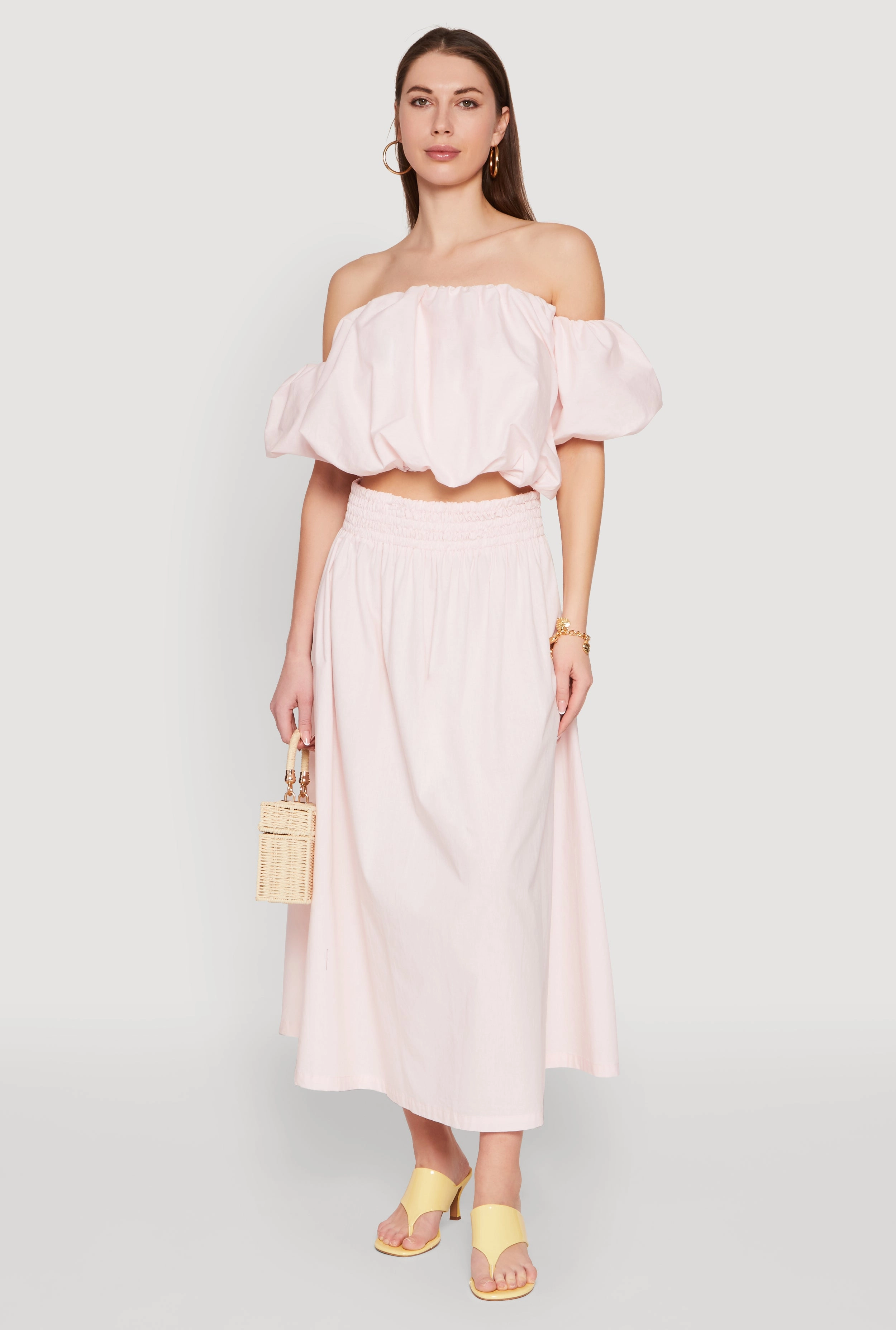 Quick Wear Haute Monde High Waist Midi Skirt