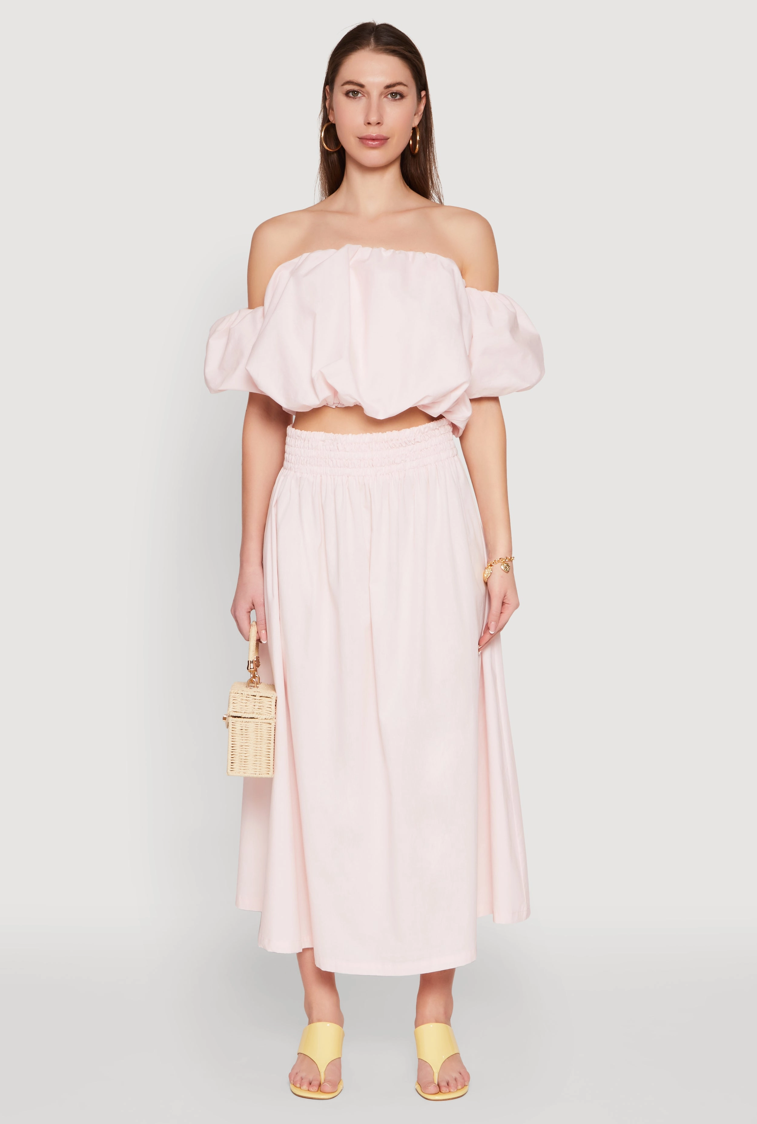Quick Wear Haute Monde High Waist Midi Skirt