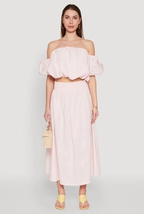 Quick Wear Haute Monde High Waist Midi Skirt