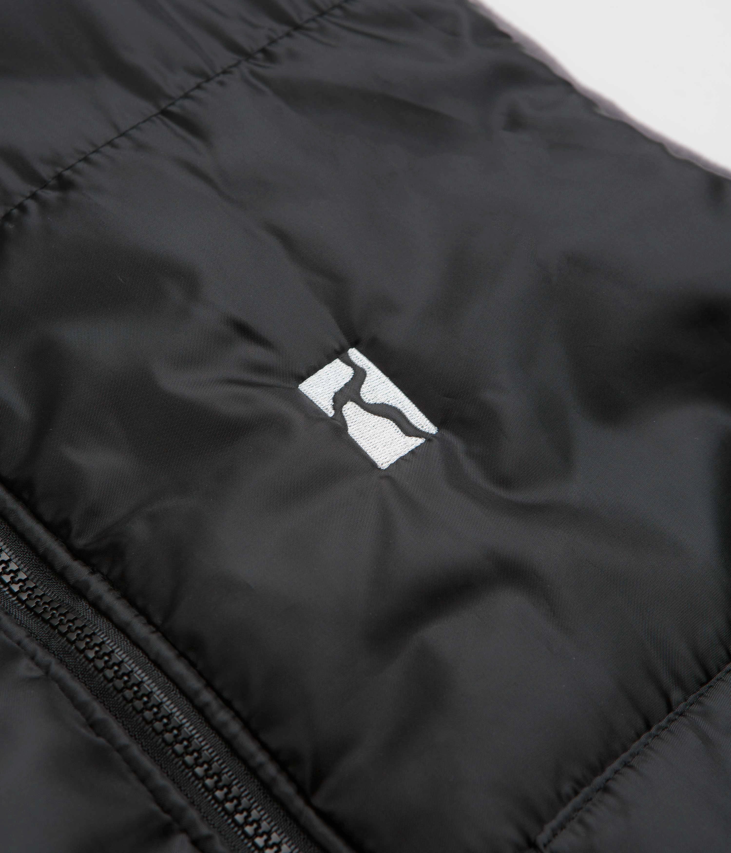 Glove Compatible Cuffs Soft Cover Poetic Collective Puffer Vest - Black