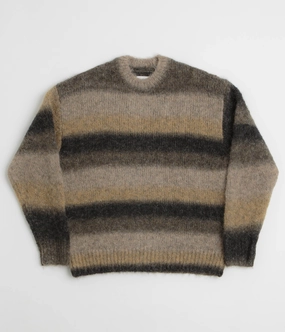 Minimalist Style Stylish Knit Layer Norse Projects Jonas Crewneck Sweatshirt - Utility Khaki