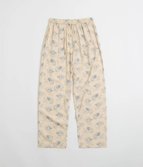 Tall Length Helas Angels Pyjama Pants - Beige
