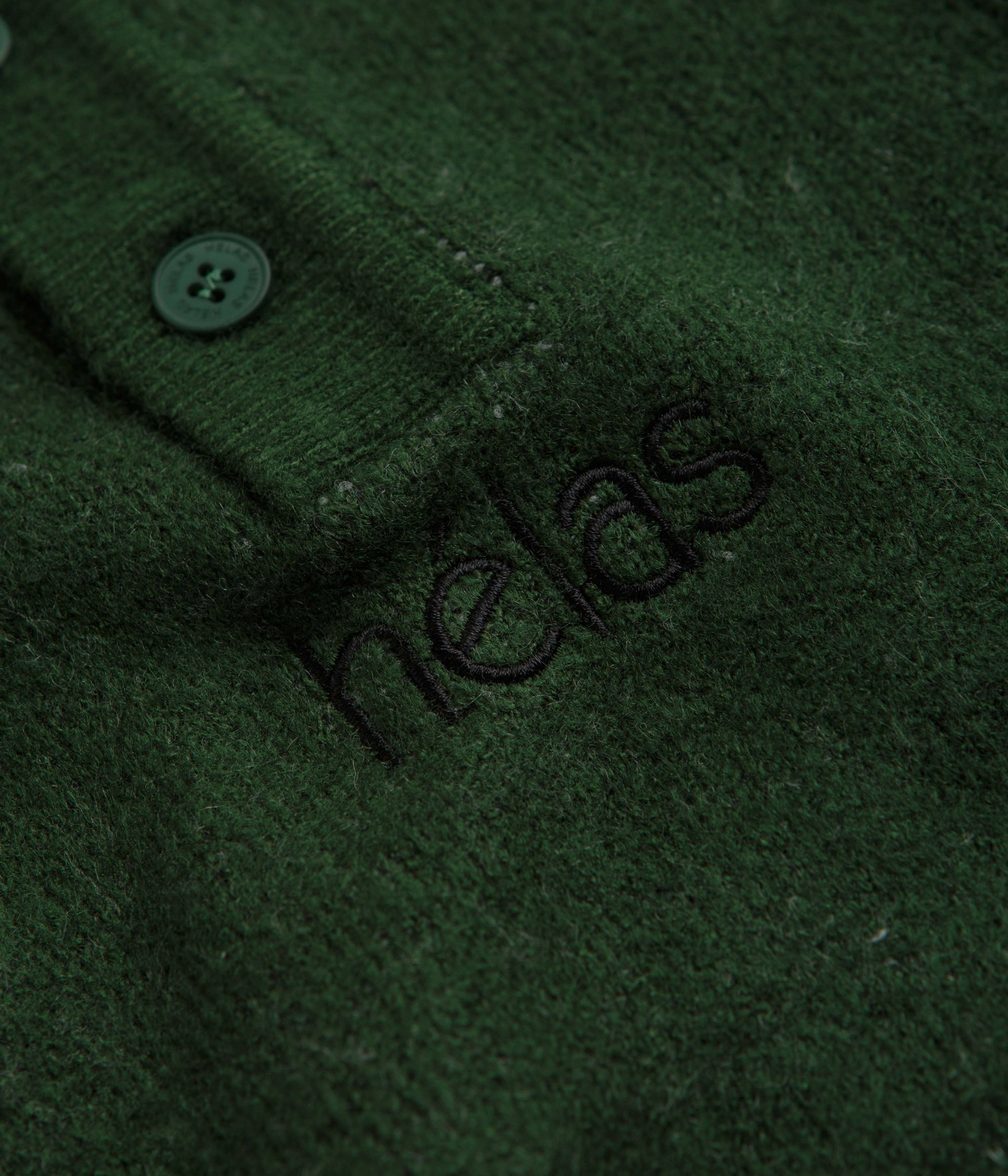 Winter Must-Have Helas Apres-Ski Polo Knit Sweatshirt - Green