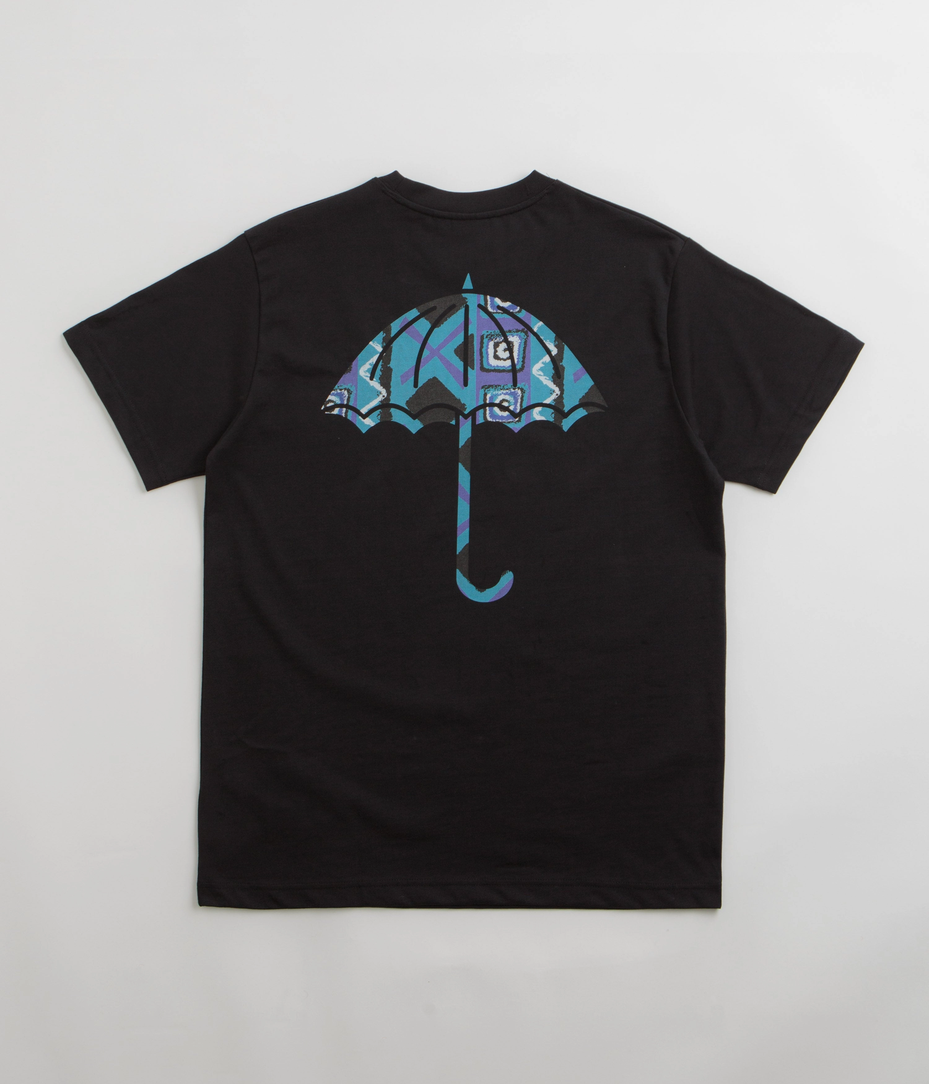 Effortless Layer Helas Brush T-Shirt - Black