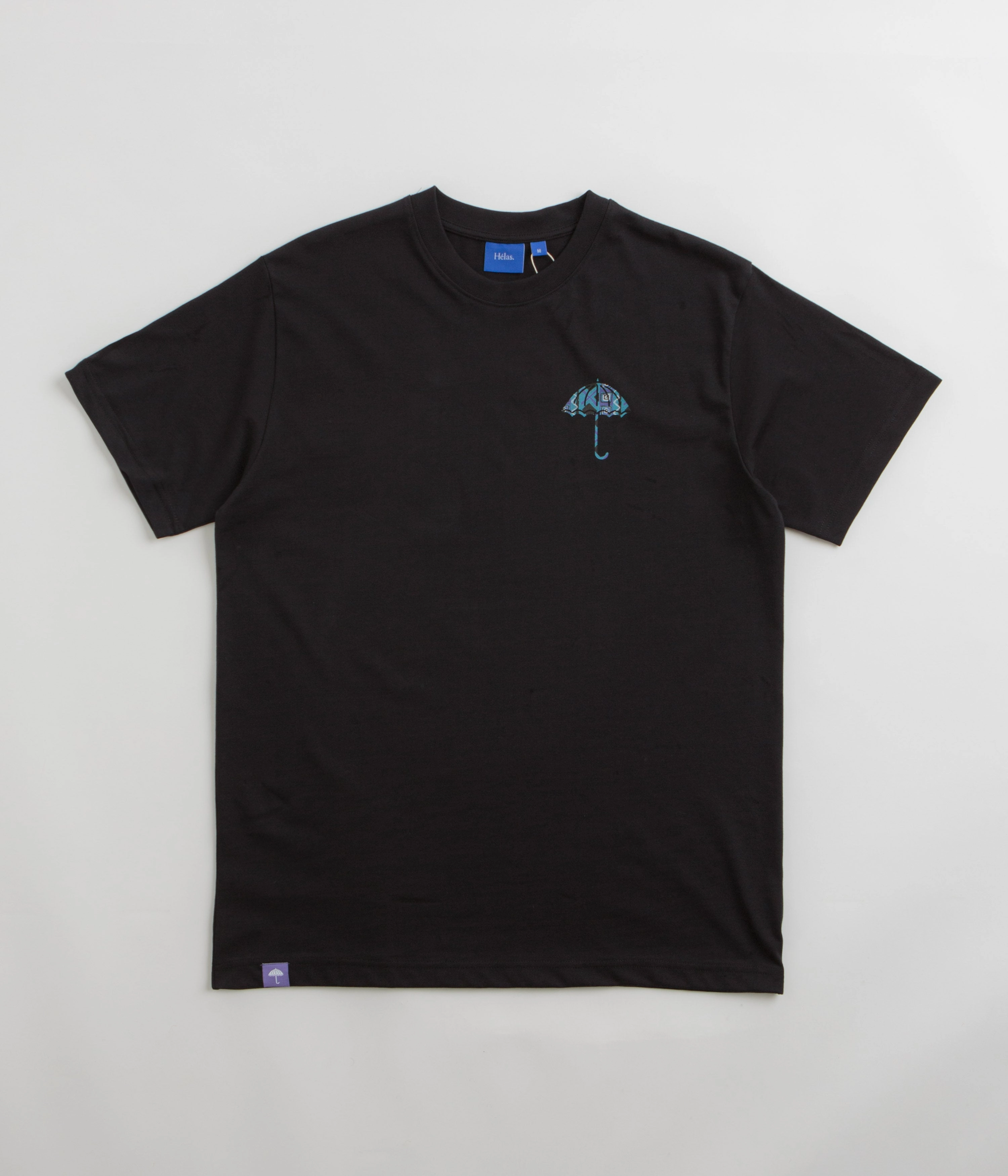 Stylish and Cozy Durable Material Helas Brush T-Shirt - Black