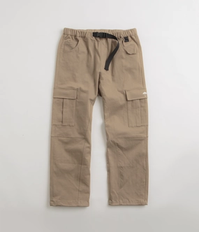 Helas Buck Cargo Pants - Beige Stretching Fit Seamless Design