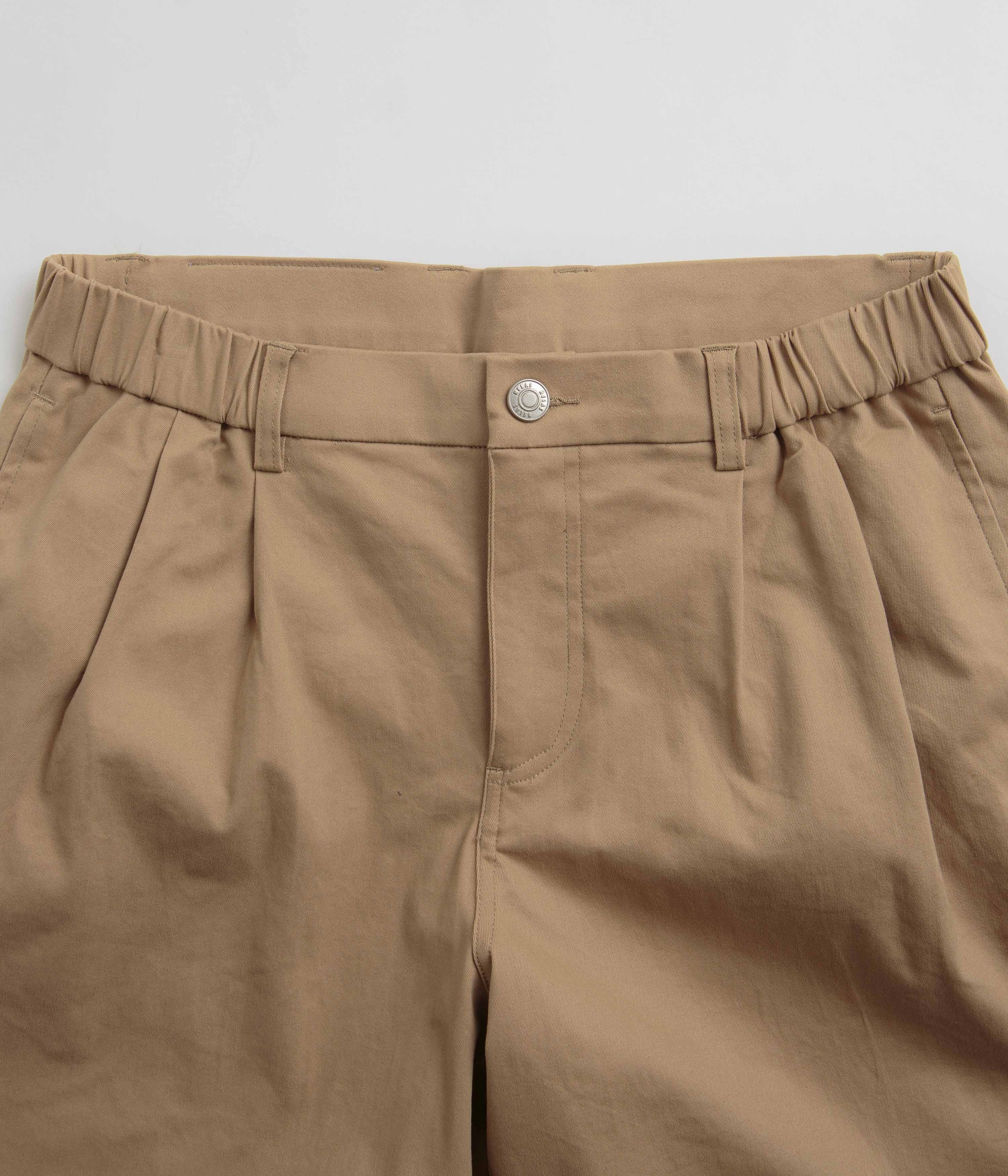 nylon blend Helas Classic Pince Shorts - Beige