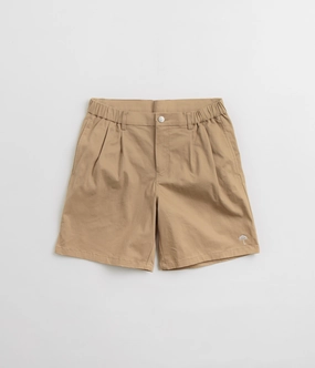 color - fast Festival wear Helas Classic Pince Shorts - Beige