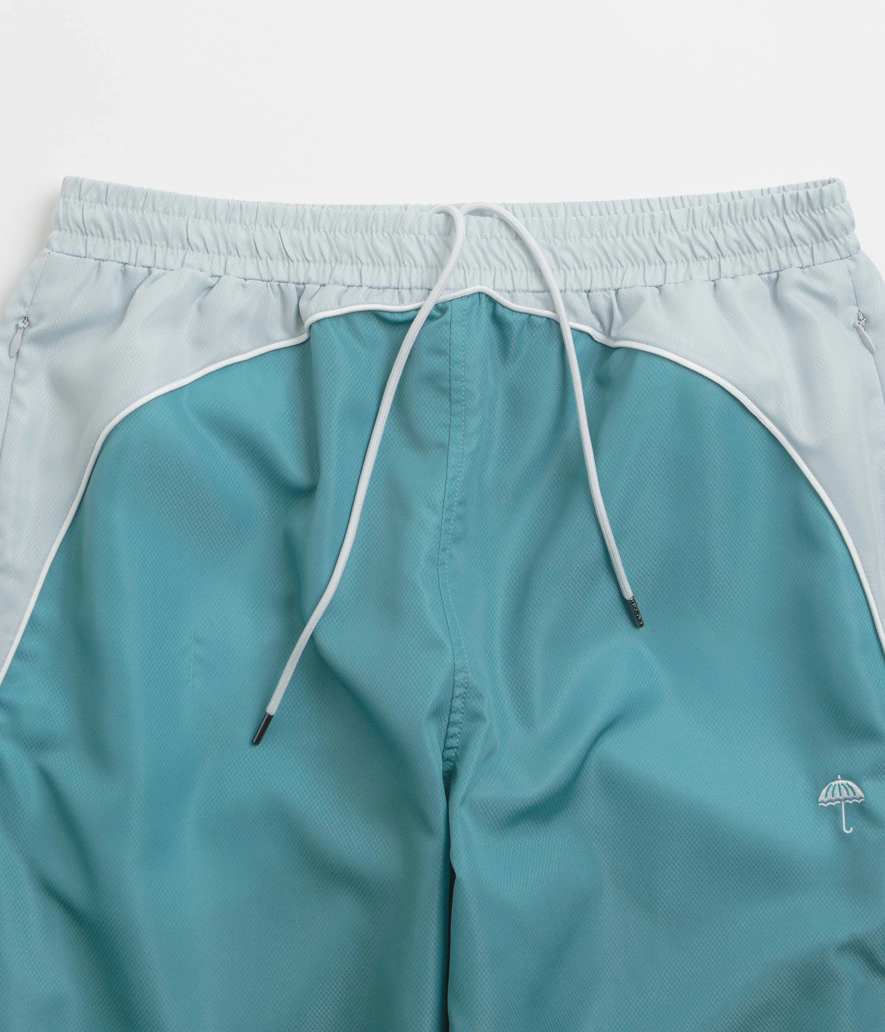 Helas Compete Tracksuit Pants - Grey / Blue luxe feel