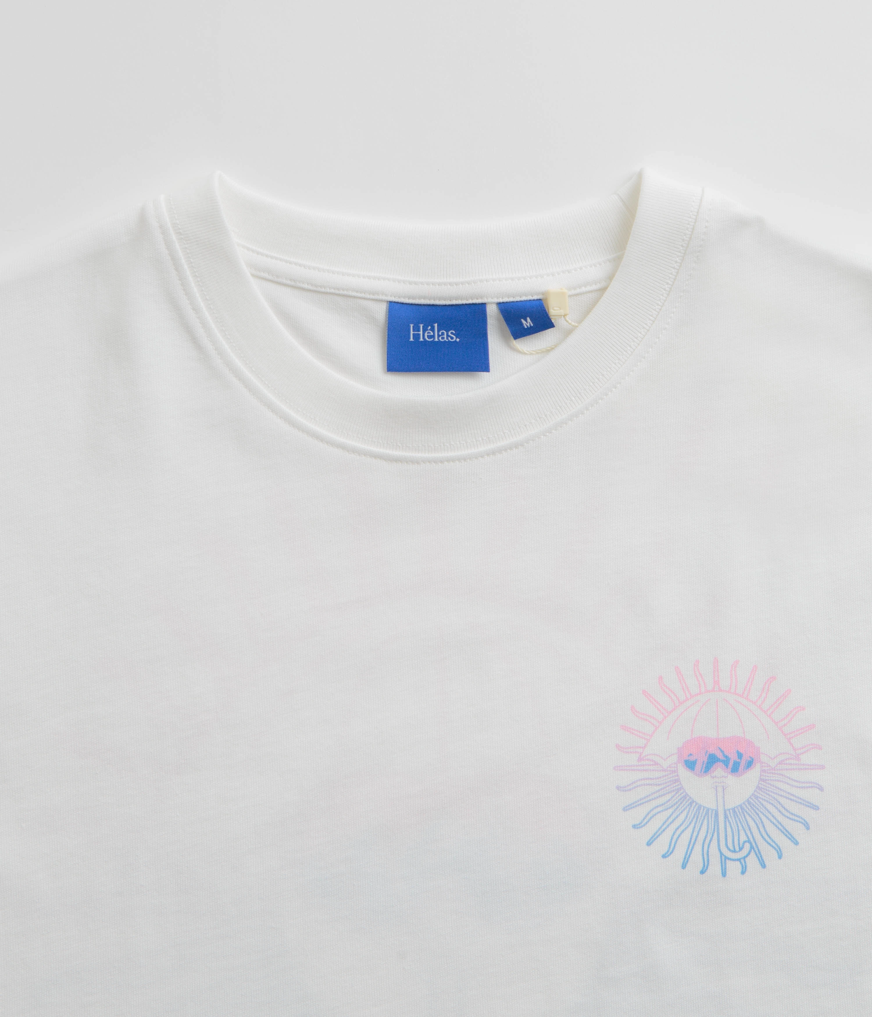 Modern Layering Helas Mask T-Shirt - White