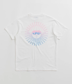 Helas Mask T-Shirt - White Reinforced Shoulder Seams Slim Fit Design