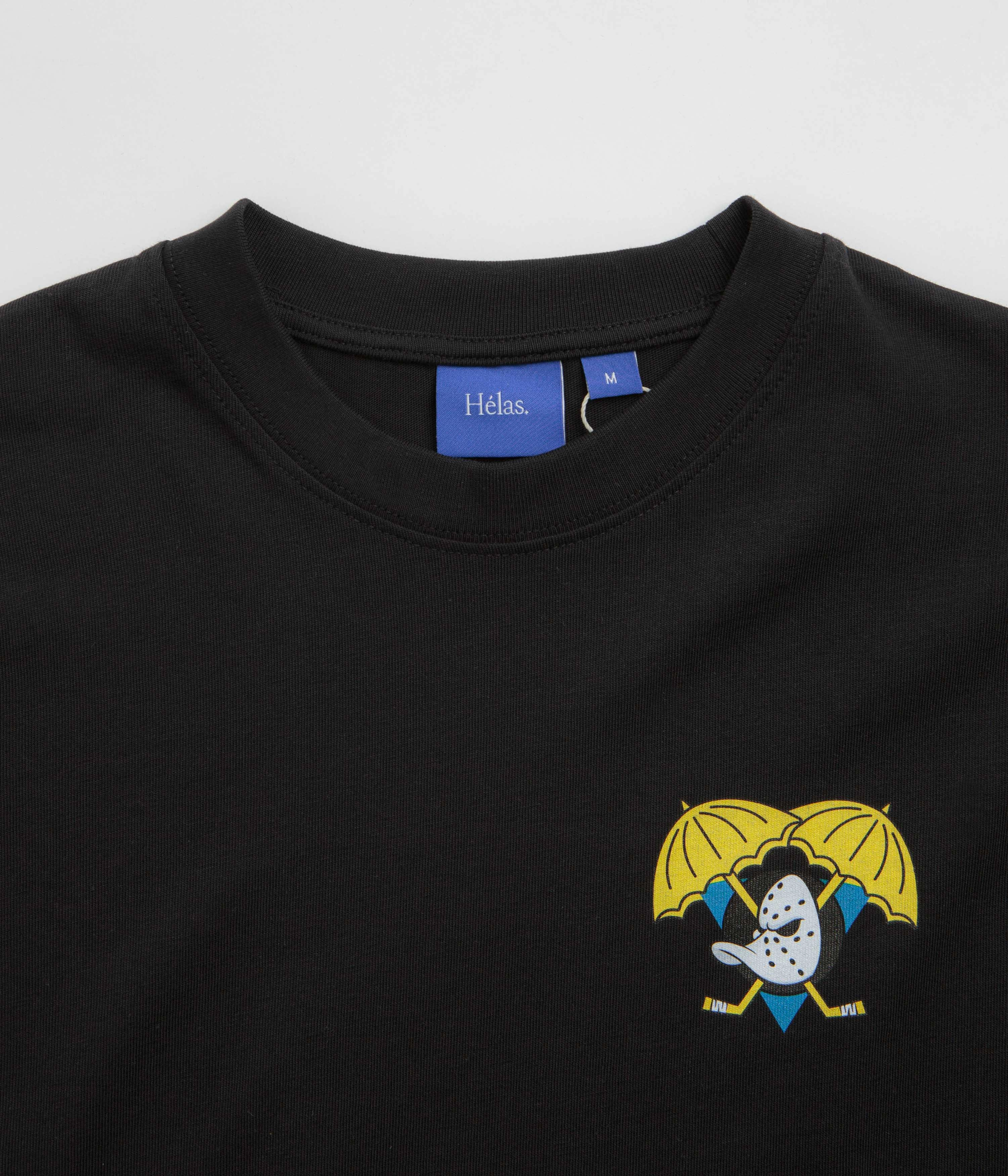 Helas Mighty T-Shirt - Black Quick Dry Fabric