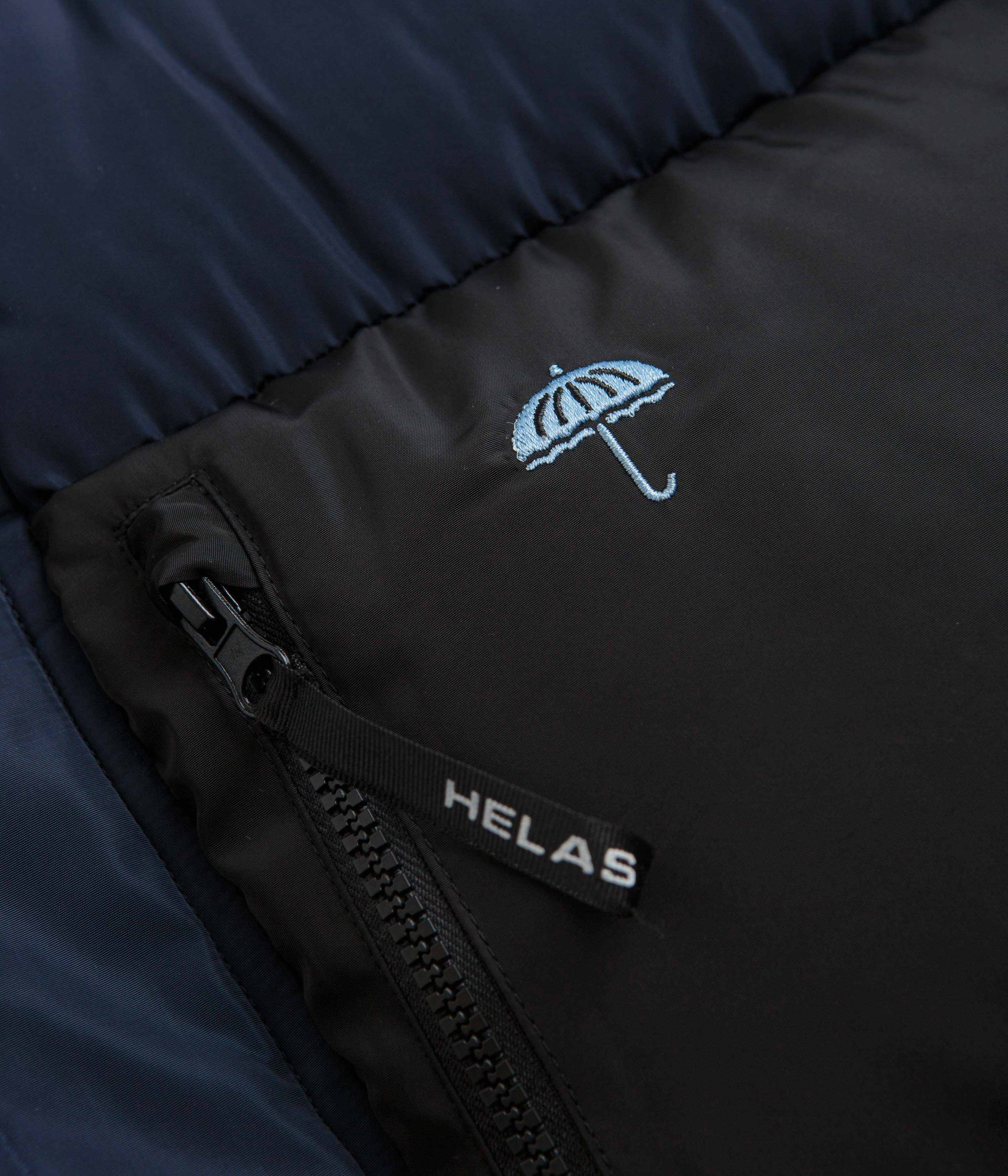 Helas Puff Tuff Puffer Jacket - Navy Adjustable Hem Lock System Layered Hem Design