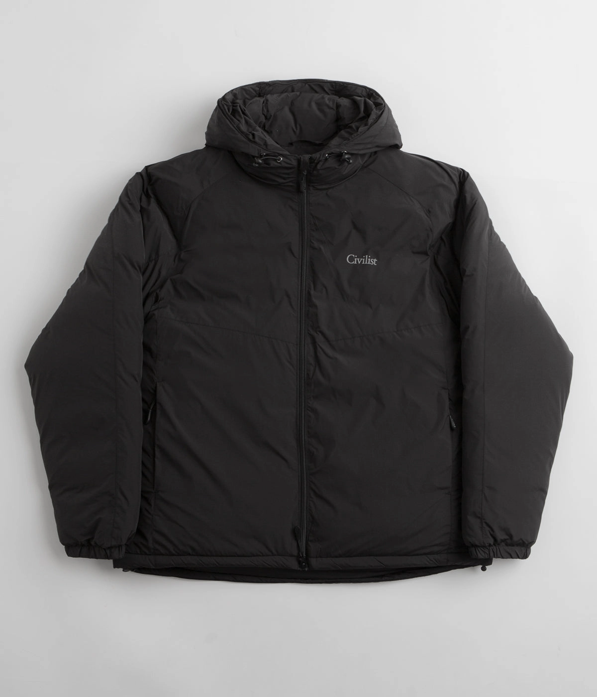 Modular Layering Compatibility Civilist Tech Puffer Jacket - Black